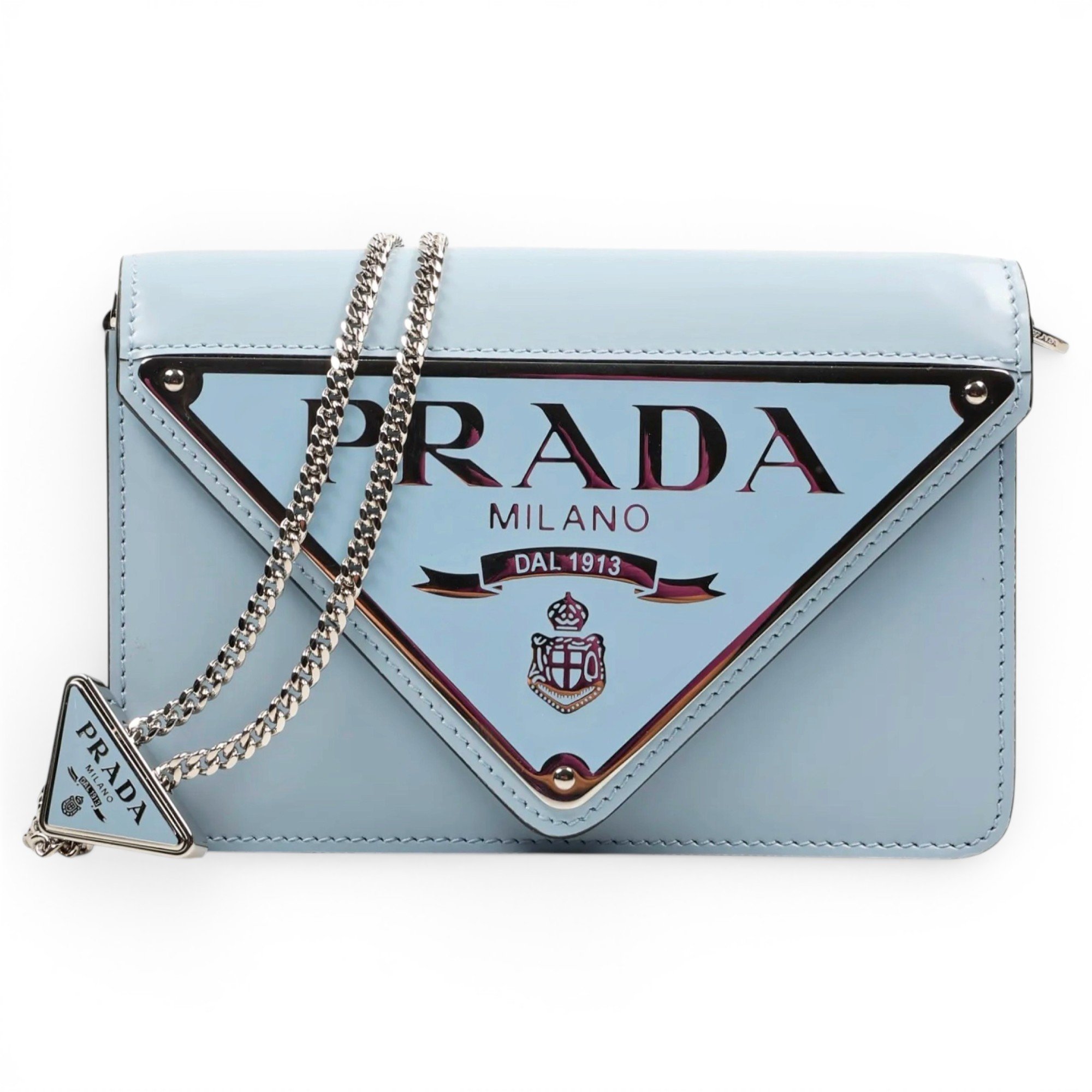 Cahier leather handbag