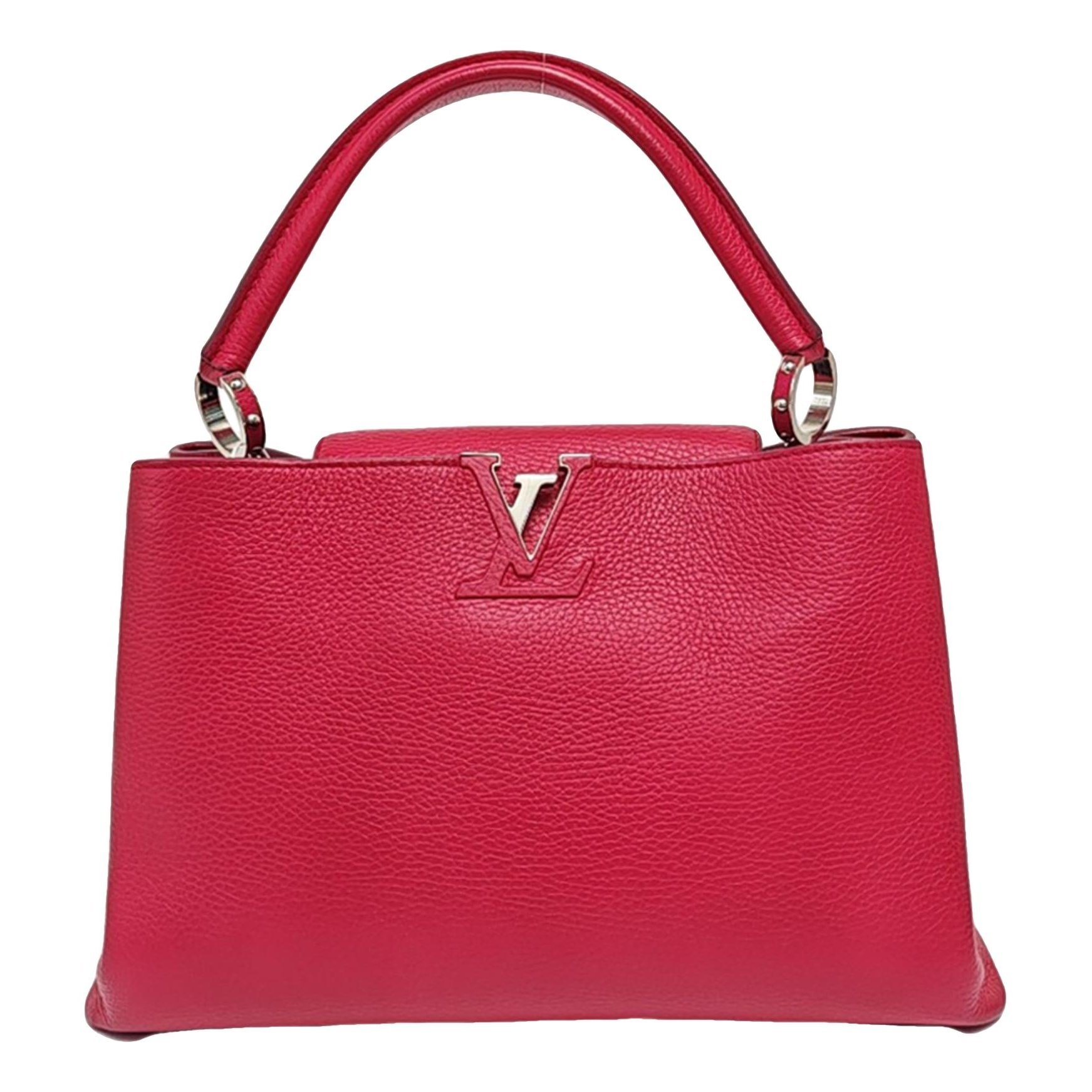 Capucines leather handbag
