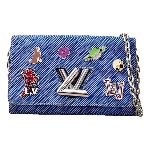 Louis Vuitton Twist Long Chain Wallet leather crossbody bag