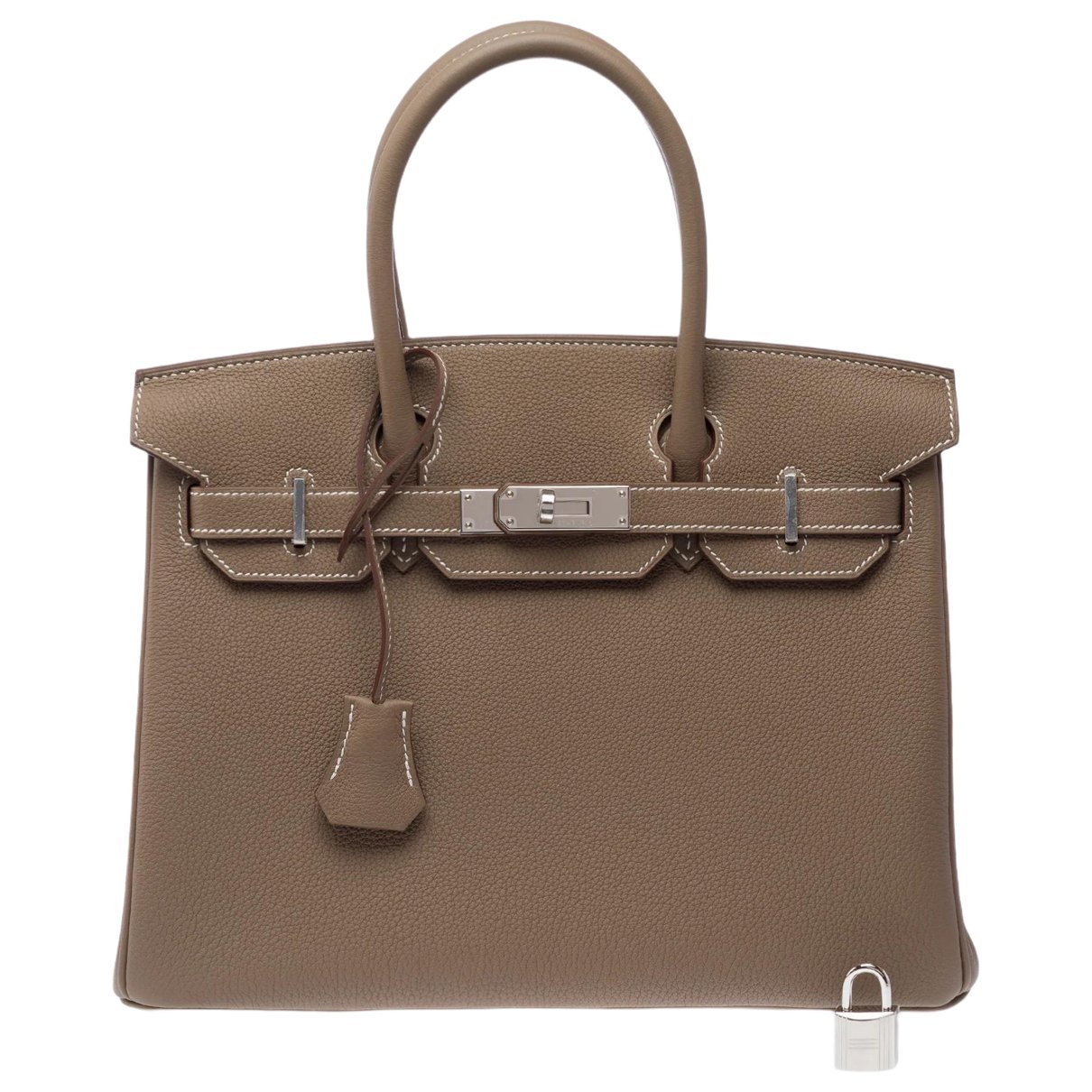 Birkin 30 leather handbag