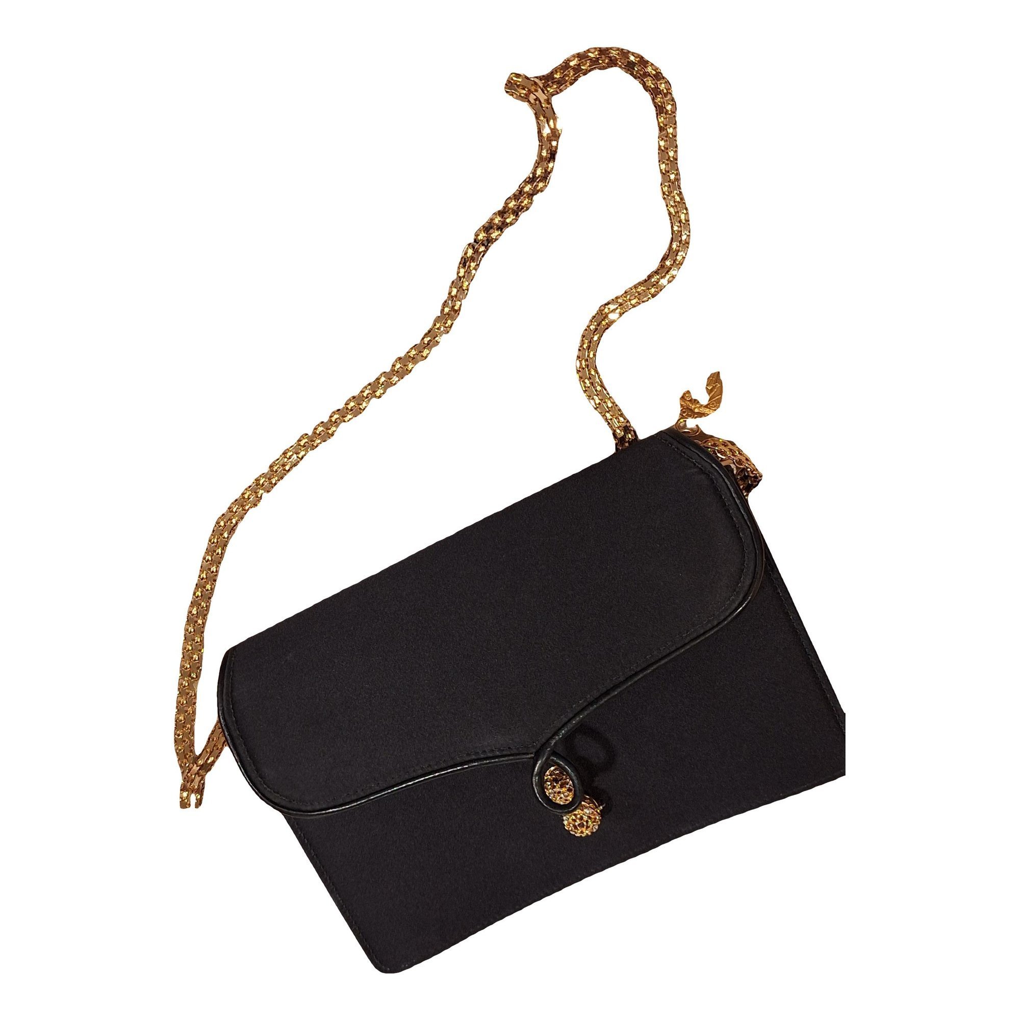 Silk clutch bag