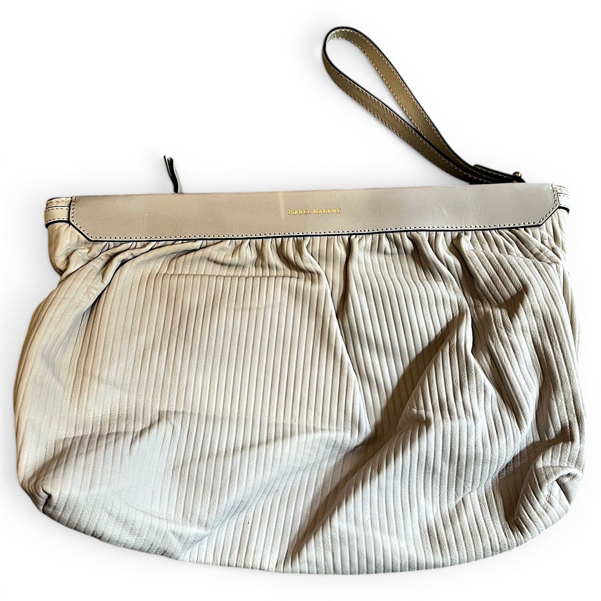 Isabel Marant Leather clutch bag