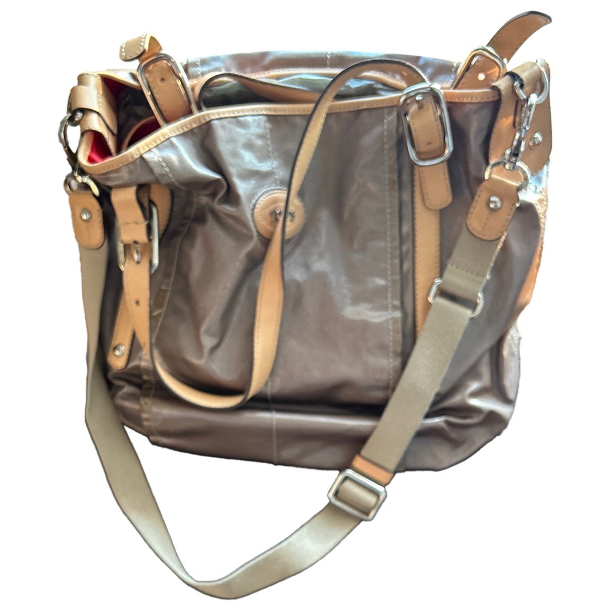 Tod's Shopping Media vinyl handbag