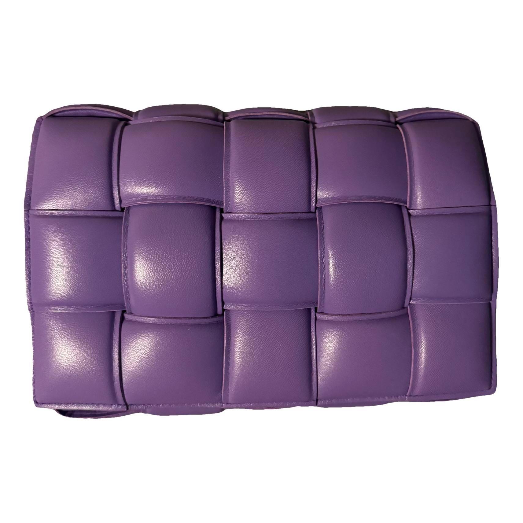 Cassette Padded leather crossbody bag