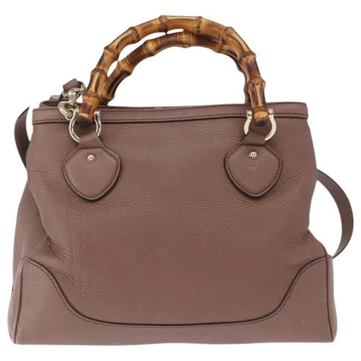 Gucci Bamboo leather handbag