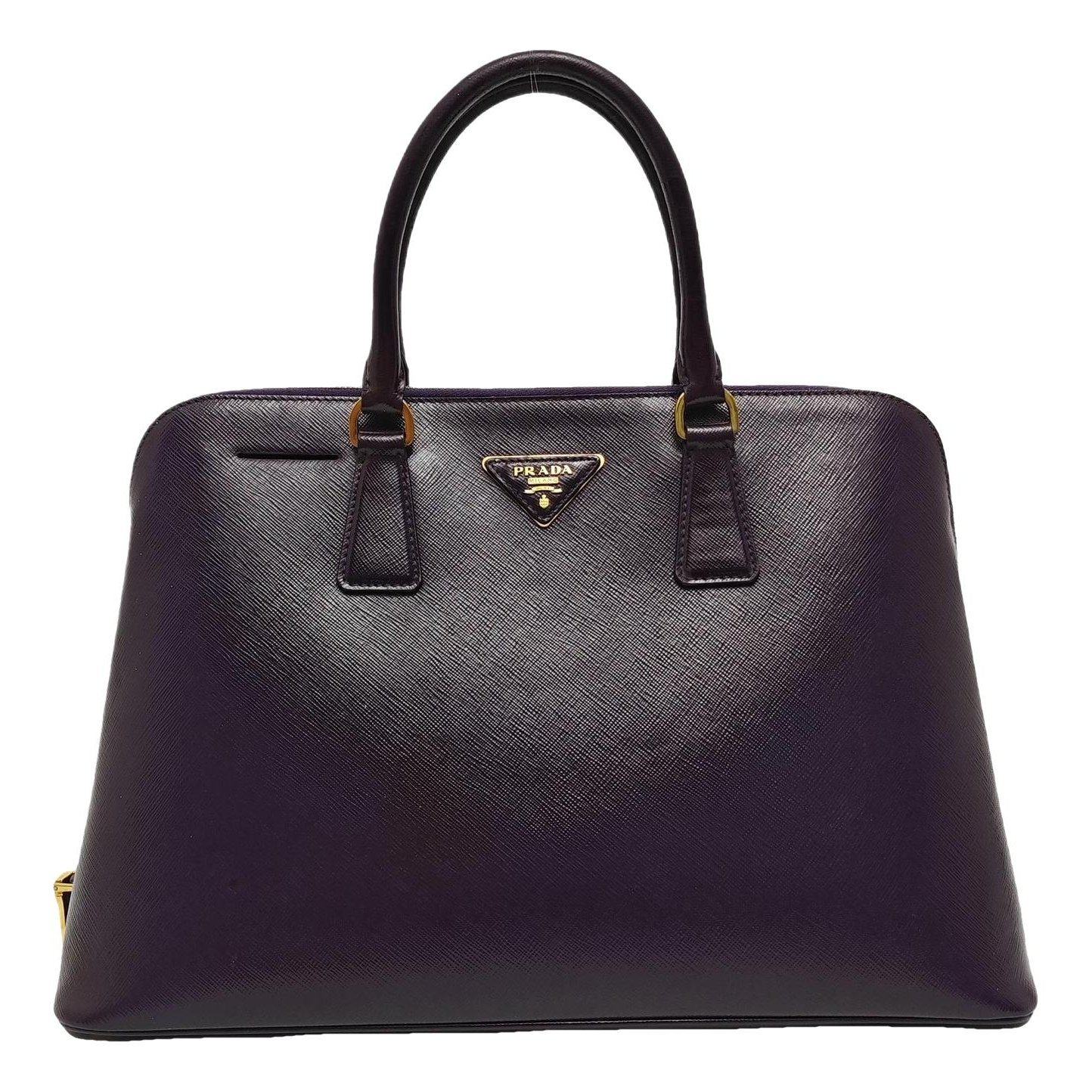 Promenade leather handbag