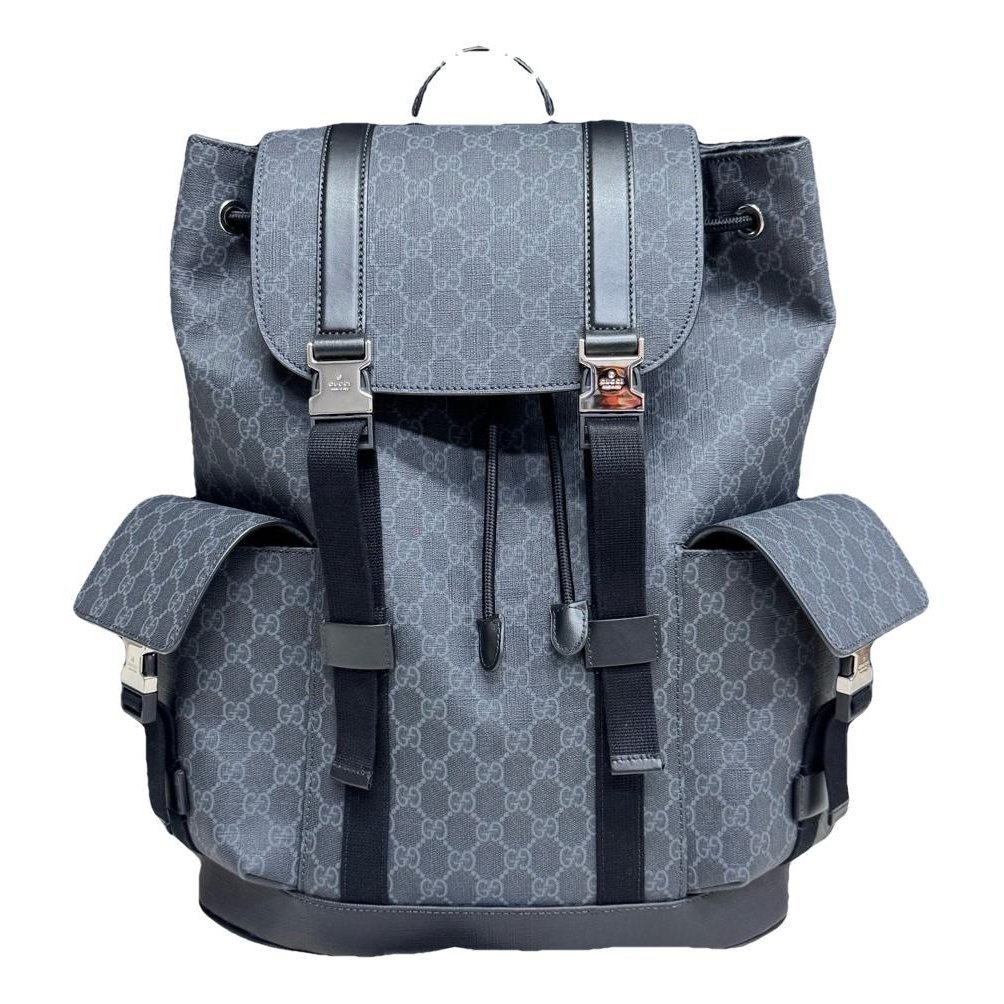 Leather backpack