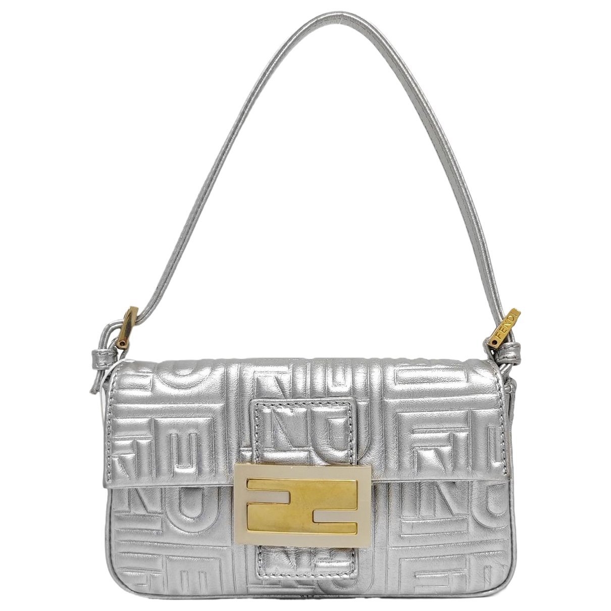 Baguette leather handbag