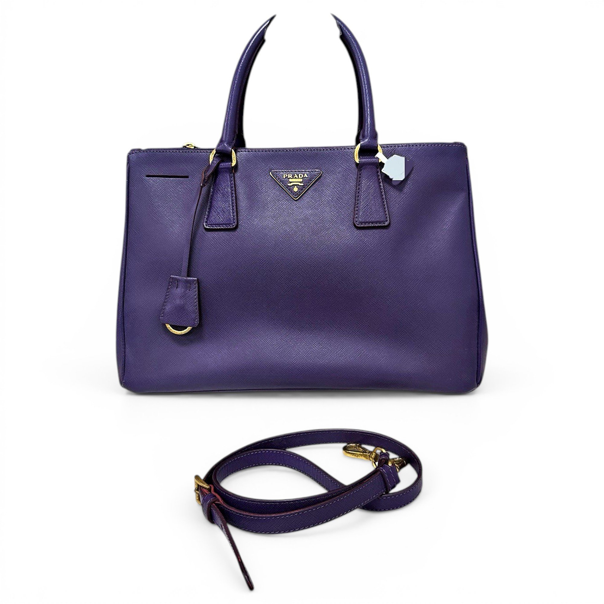 Galleria leather handbag