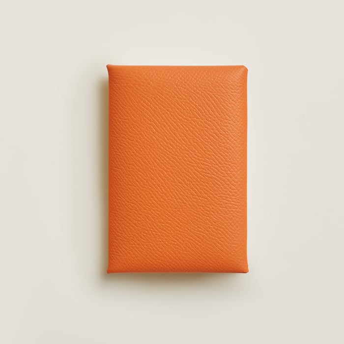 Orange Calvi Card Holder
