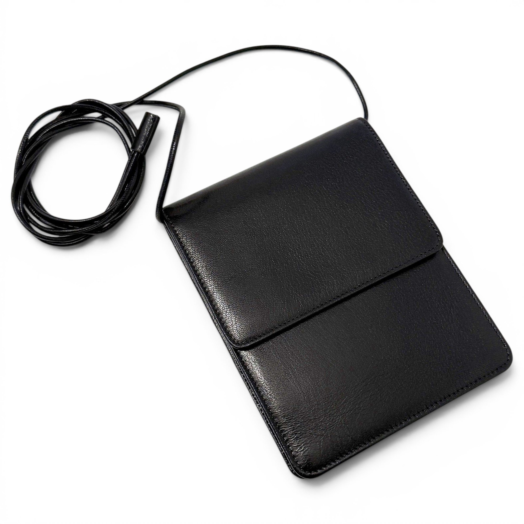 Leather crossbody bag