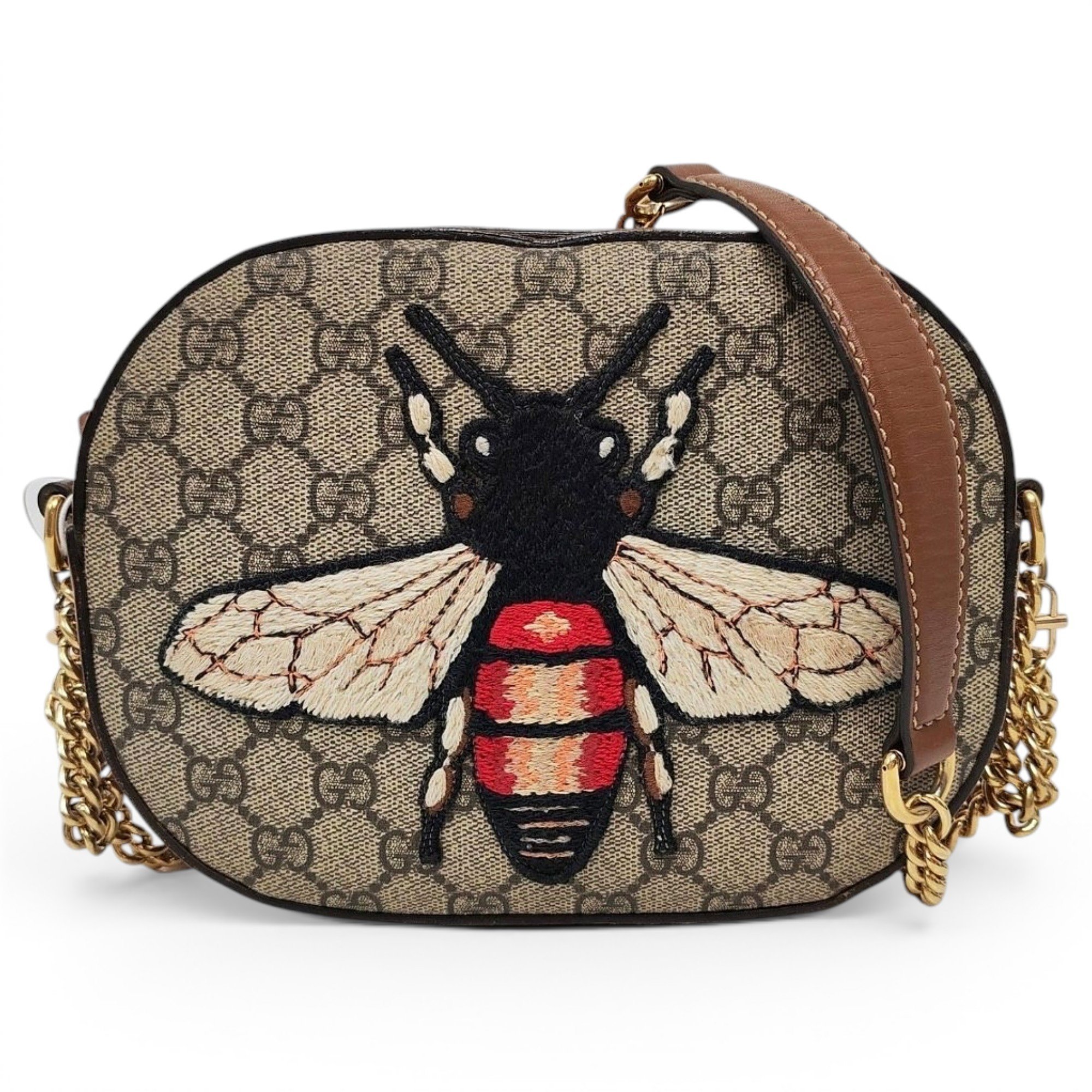 Patent leather handbag