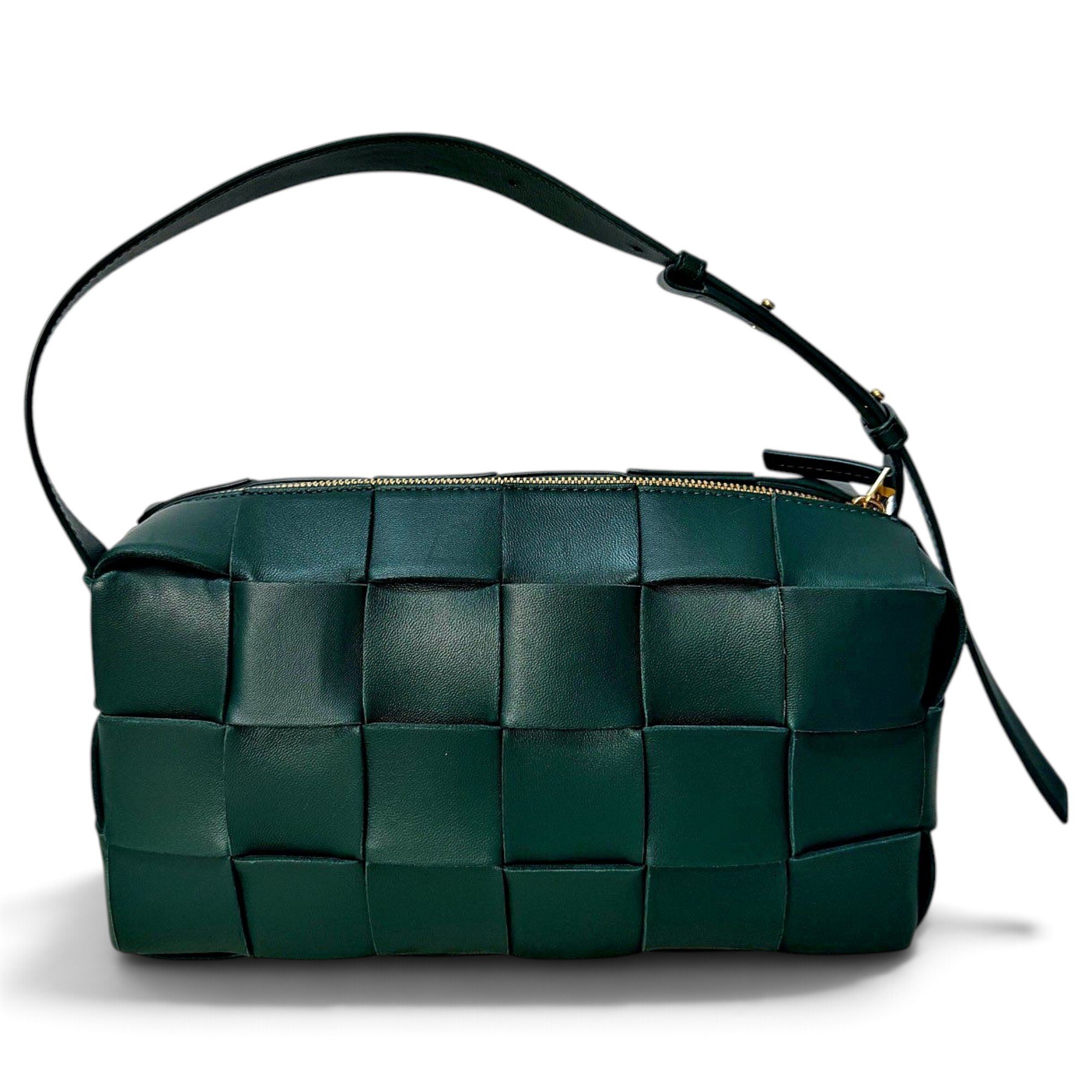 Brick Cassette leather handbag