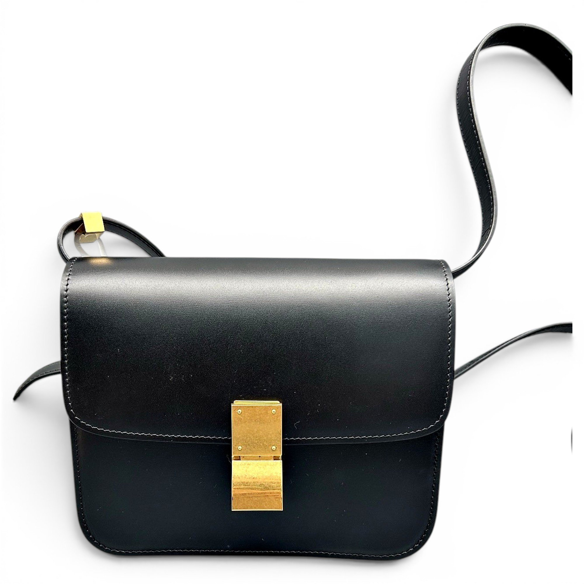 Classic leather handbag