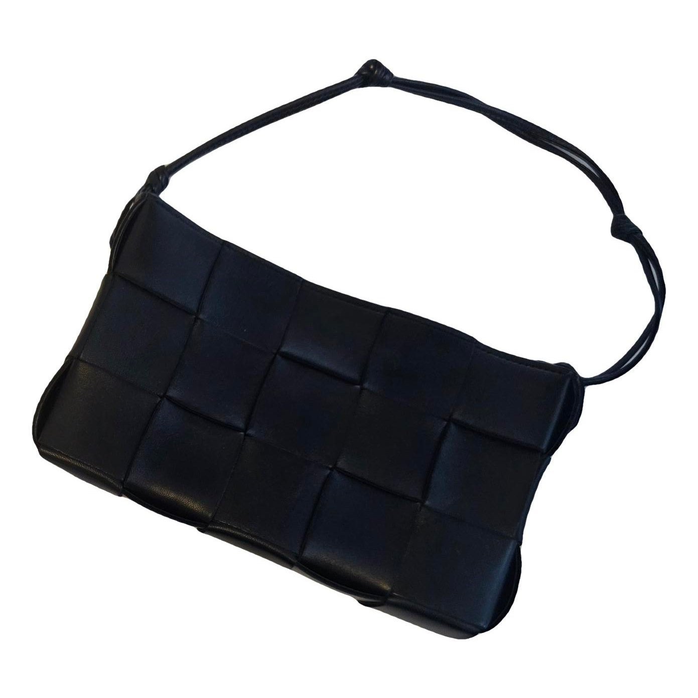 Cassette leather handbag