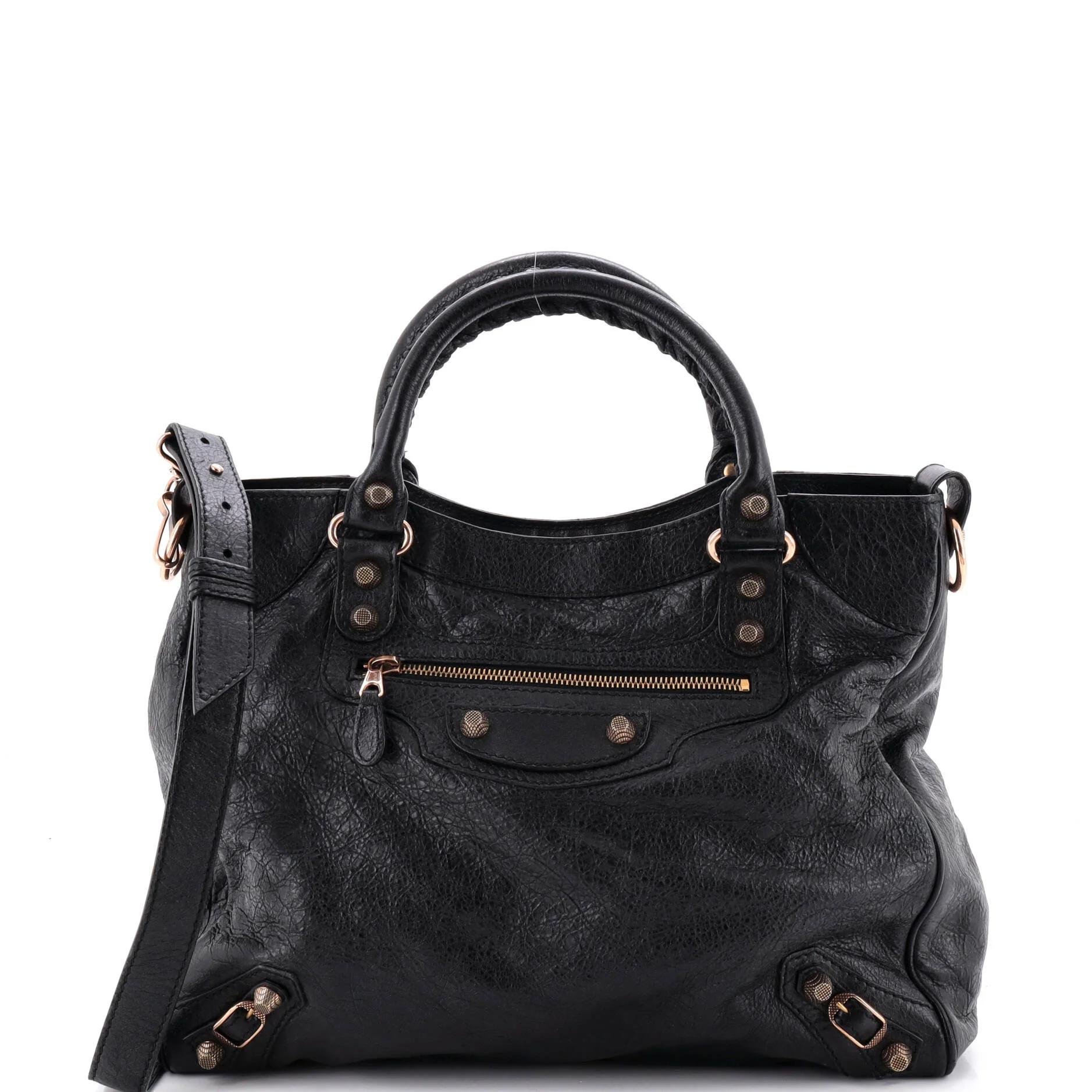Leather satchel