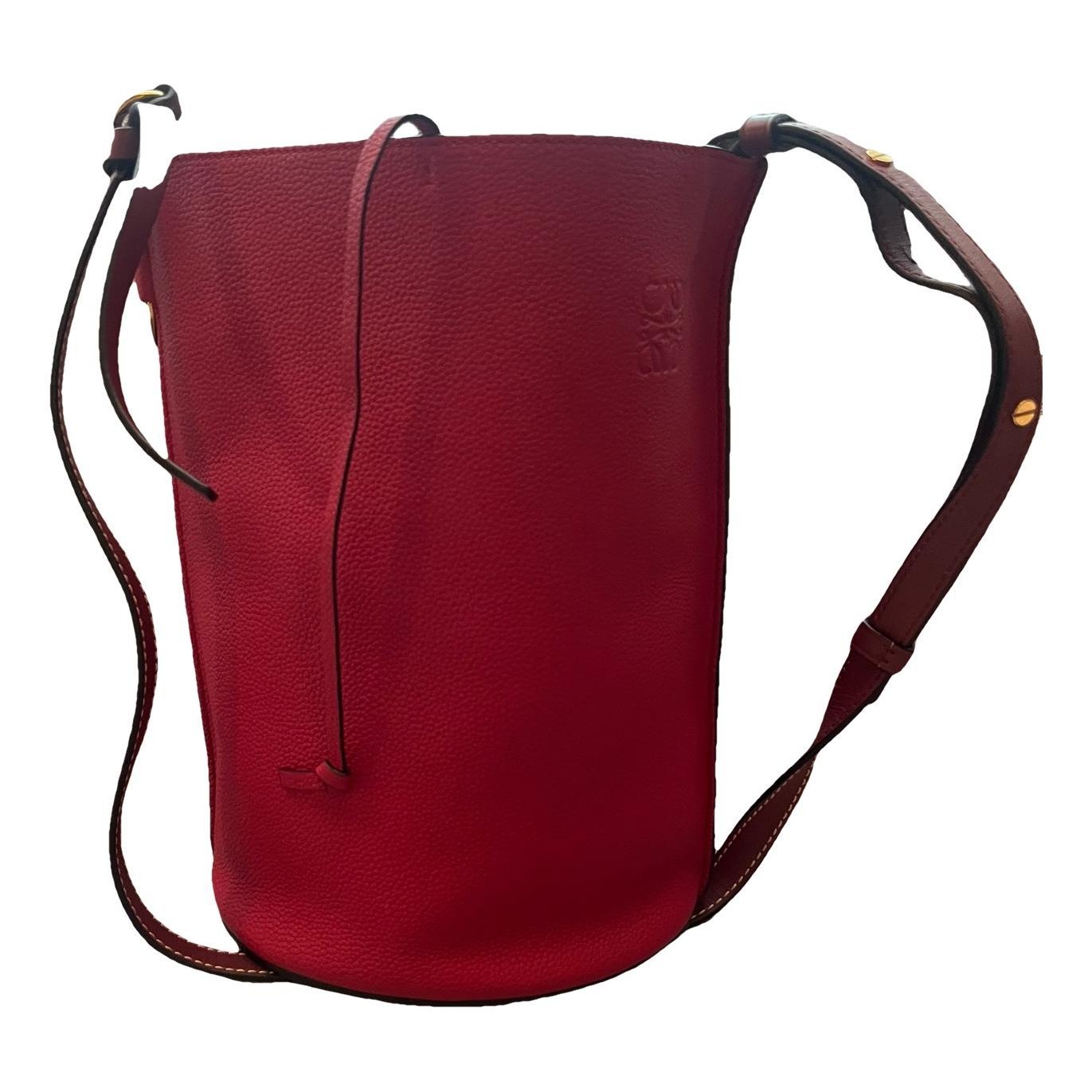 Gate Bucket leather handbag