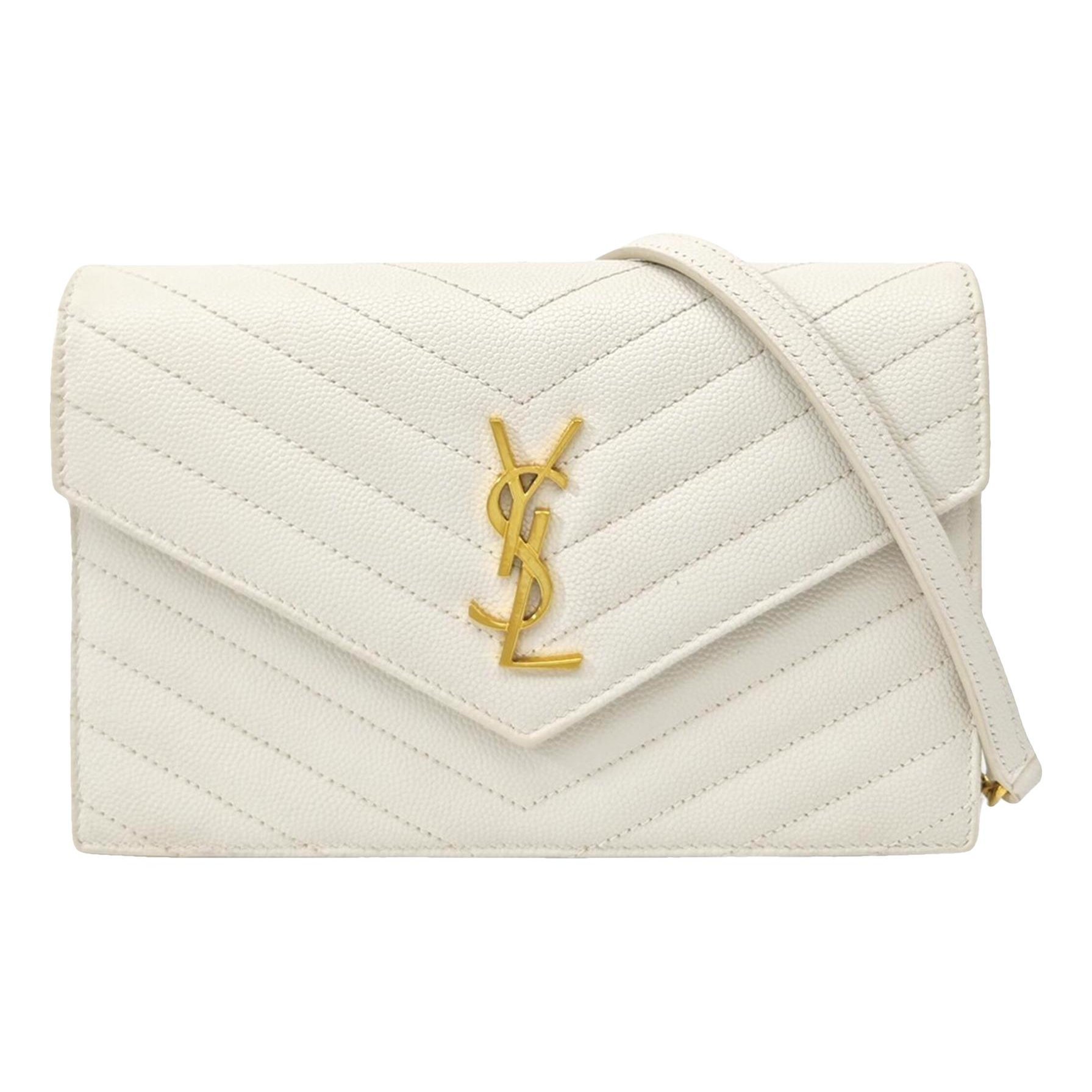 Baby monogramme leather handbag