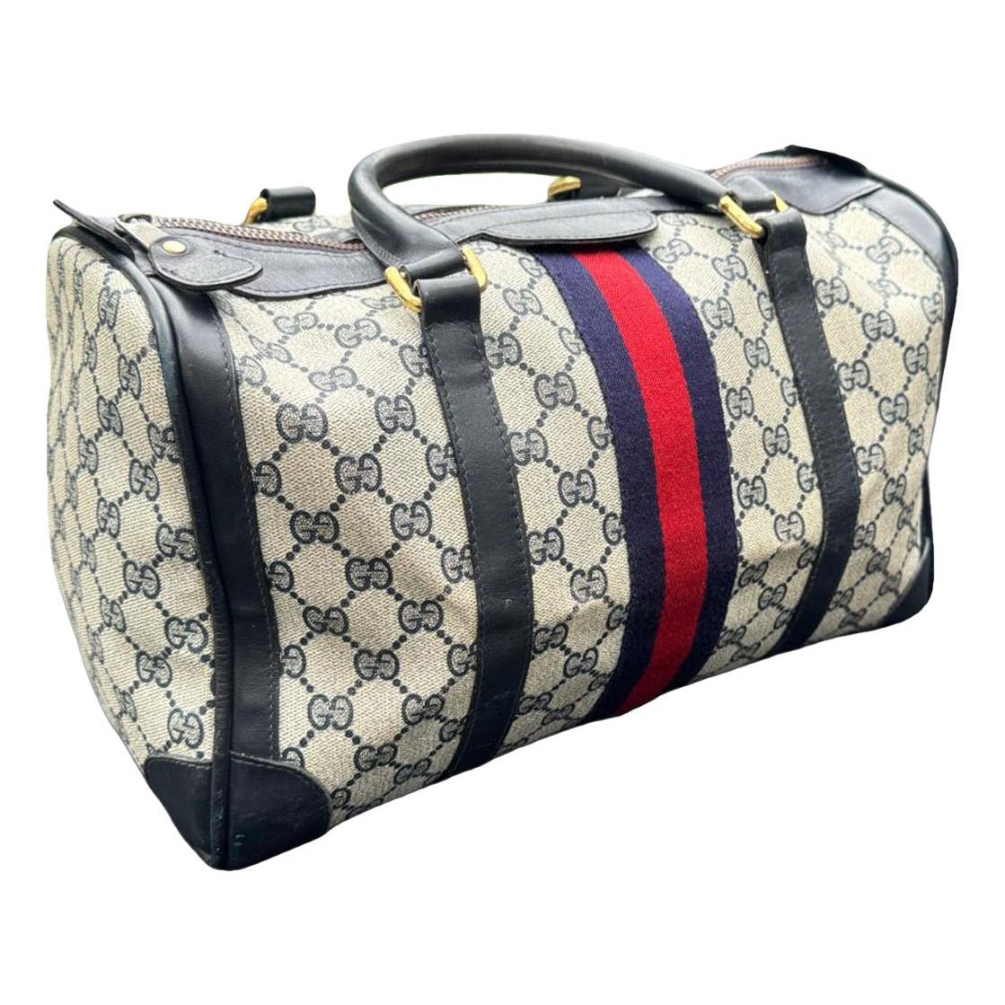Boston linen handbag