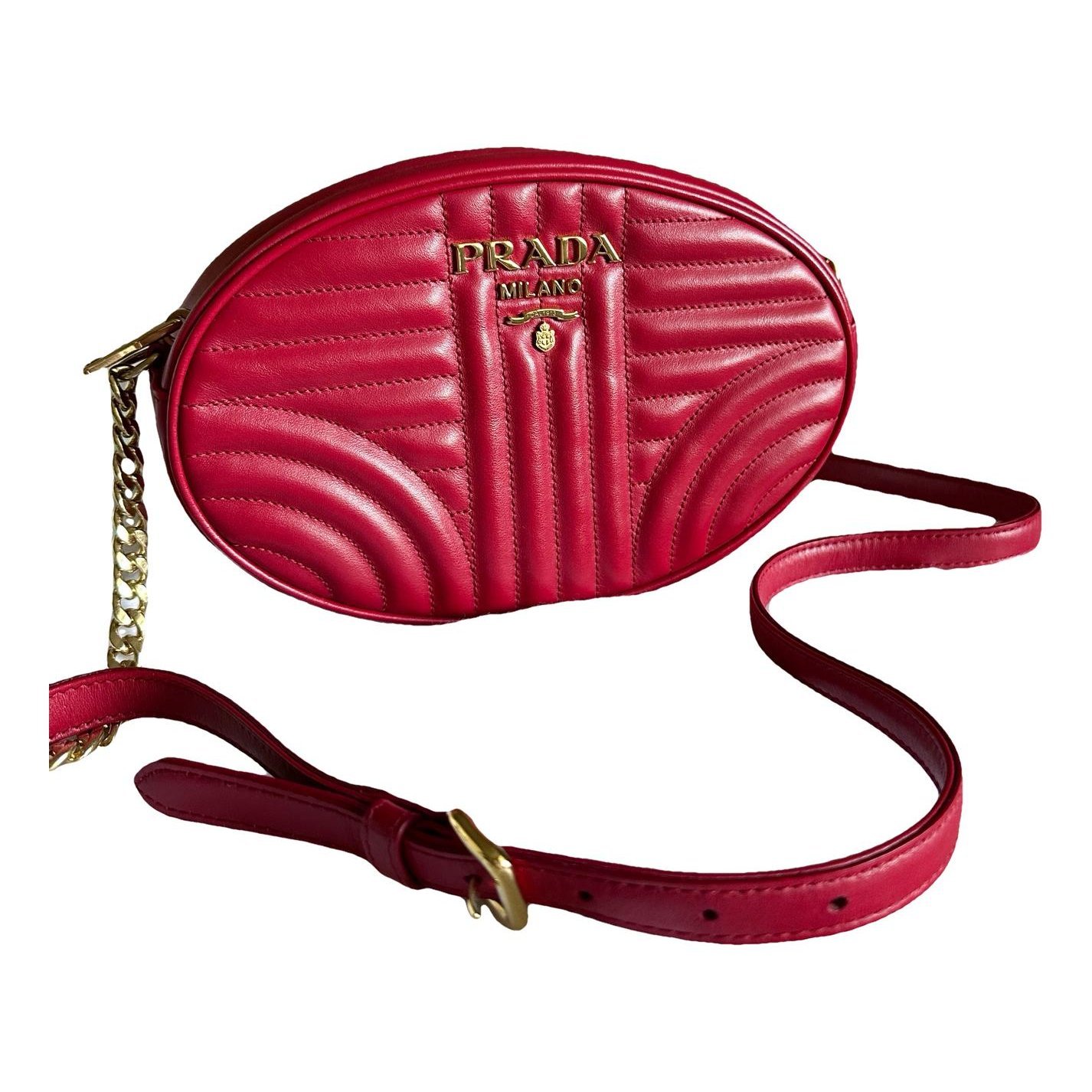 Diagramme leather handbag