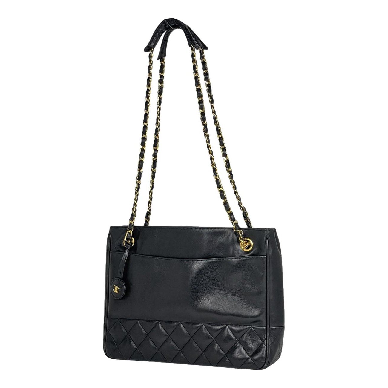 Leather tote