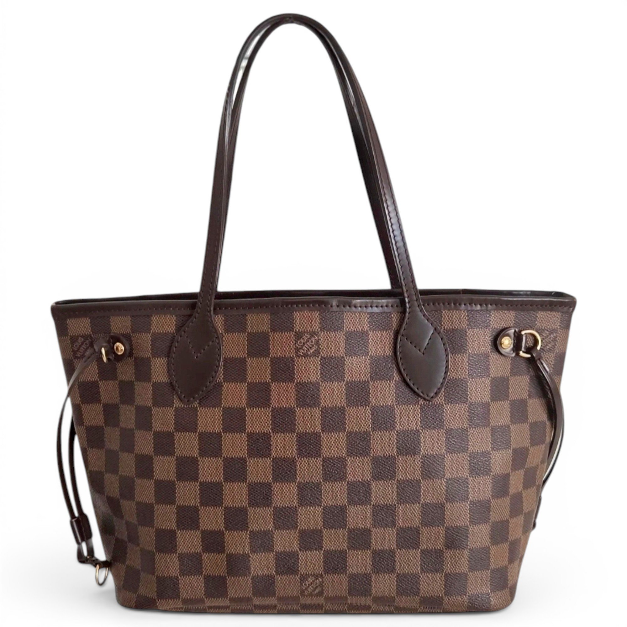 Neverfull leather tote