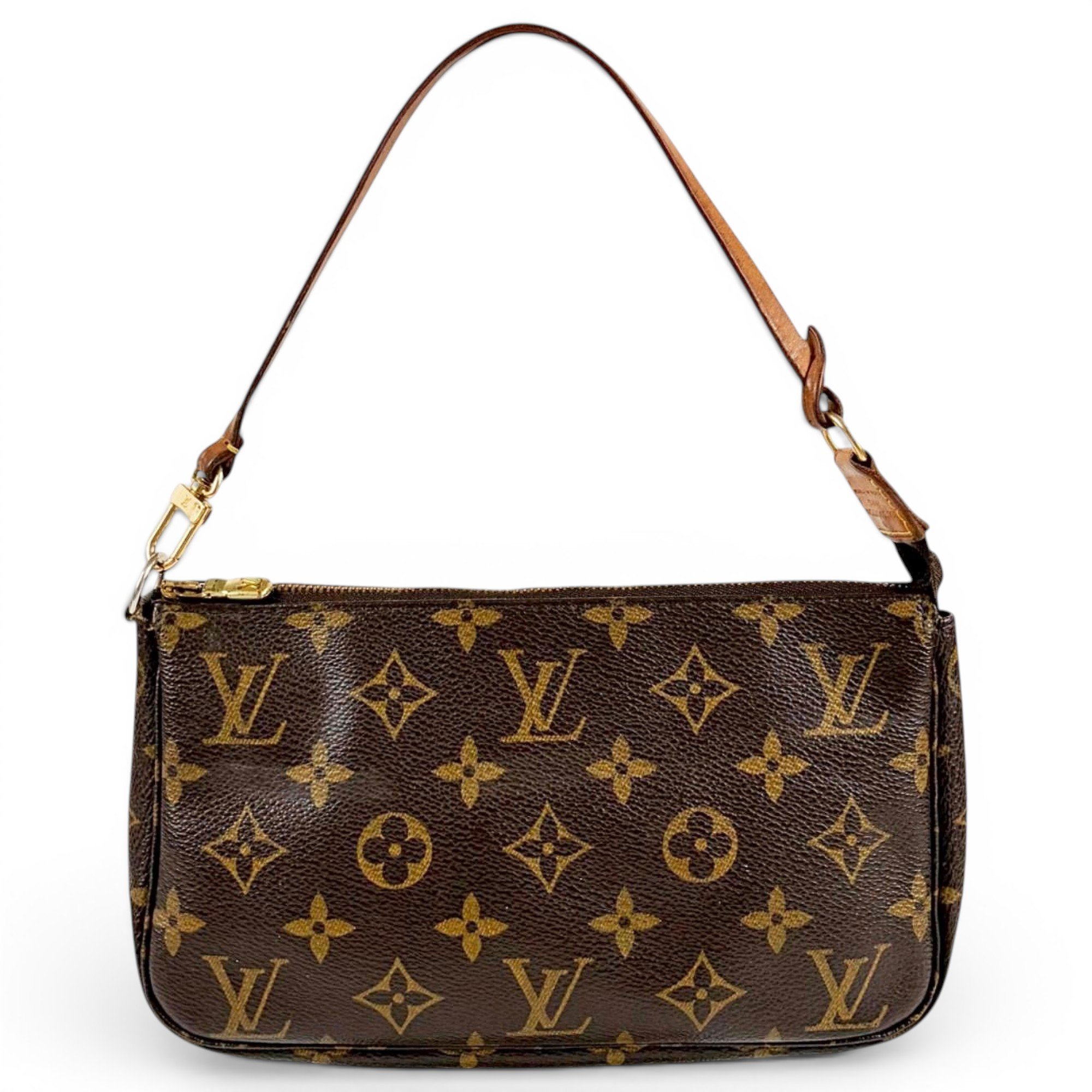 Pochette Accessoire leather handbag