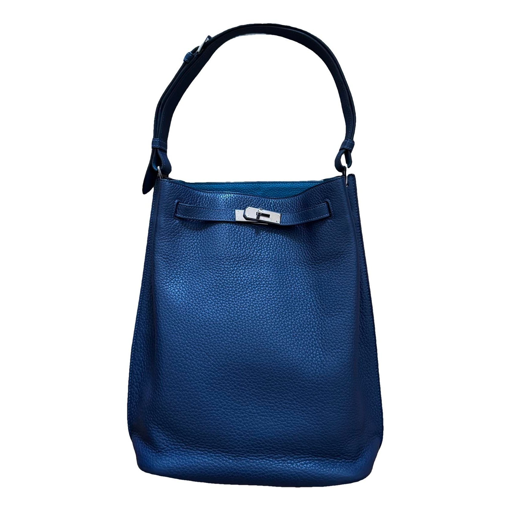 So Kelly leather handbag