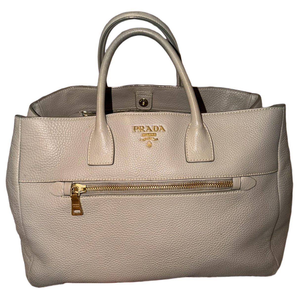 Leather tote