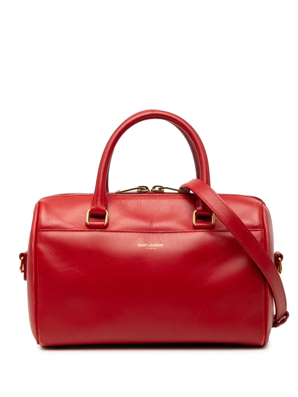2014 Baby Leather Classic Duffle satchel