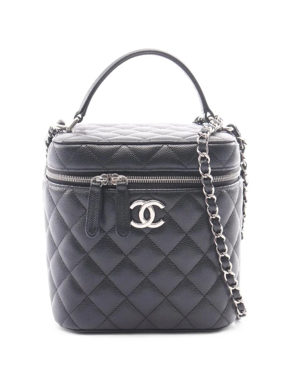 matelassé Caviar shoulder bag