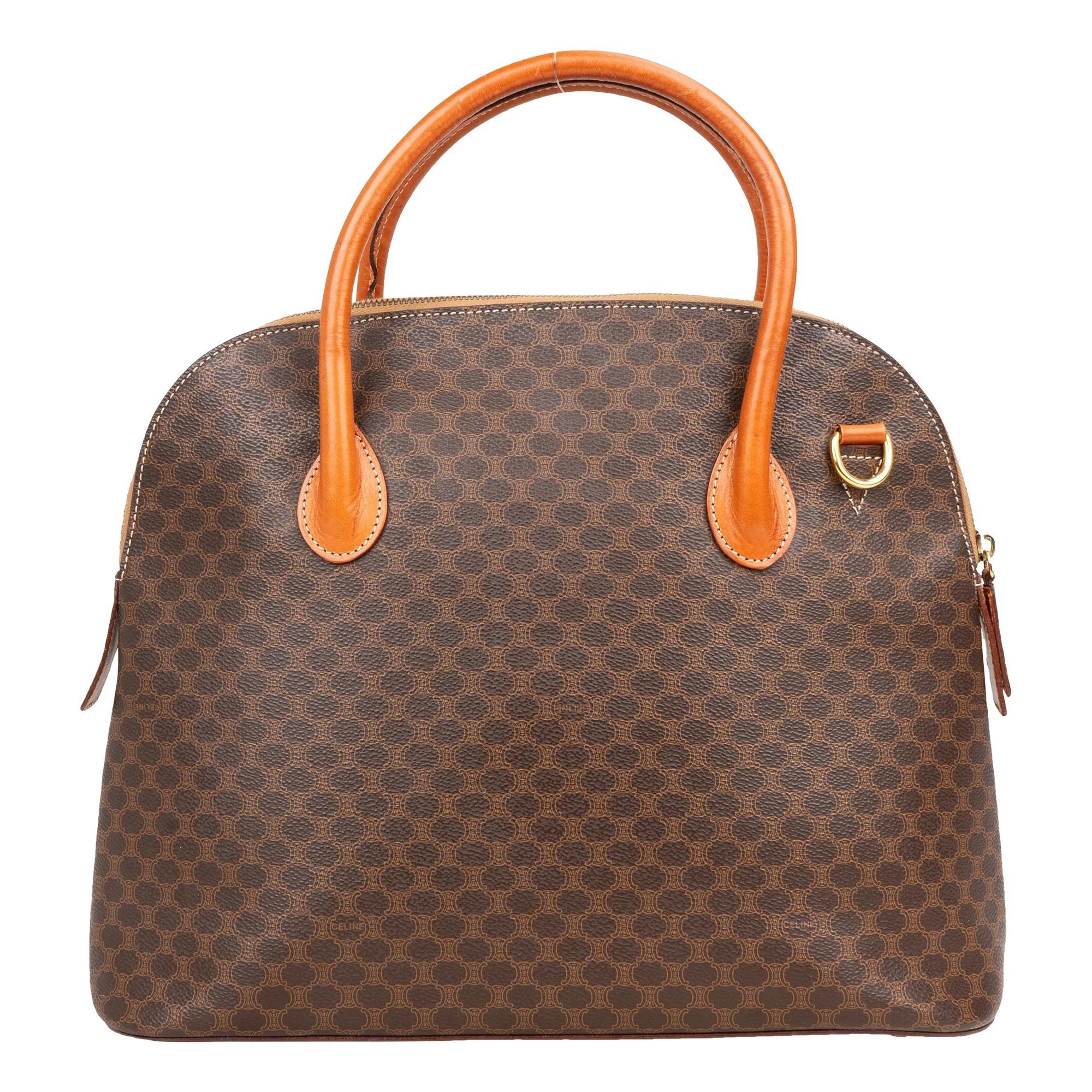 Celine C bag leather satchel