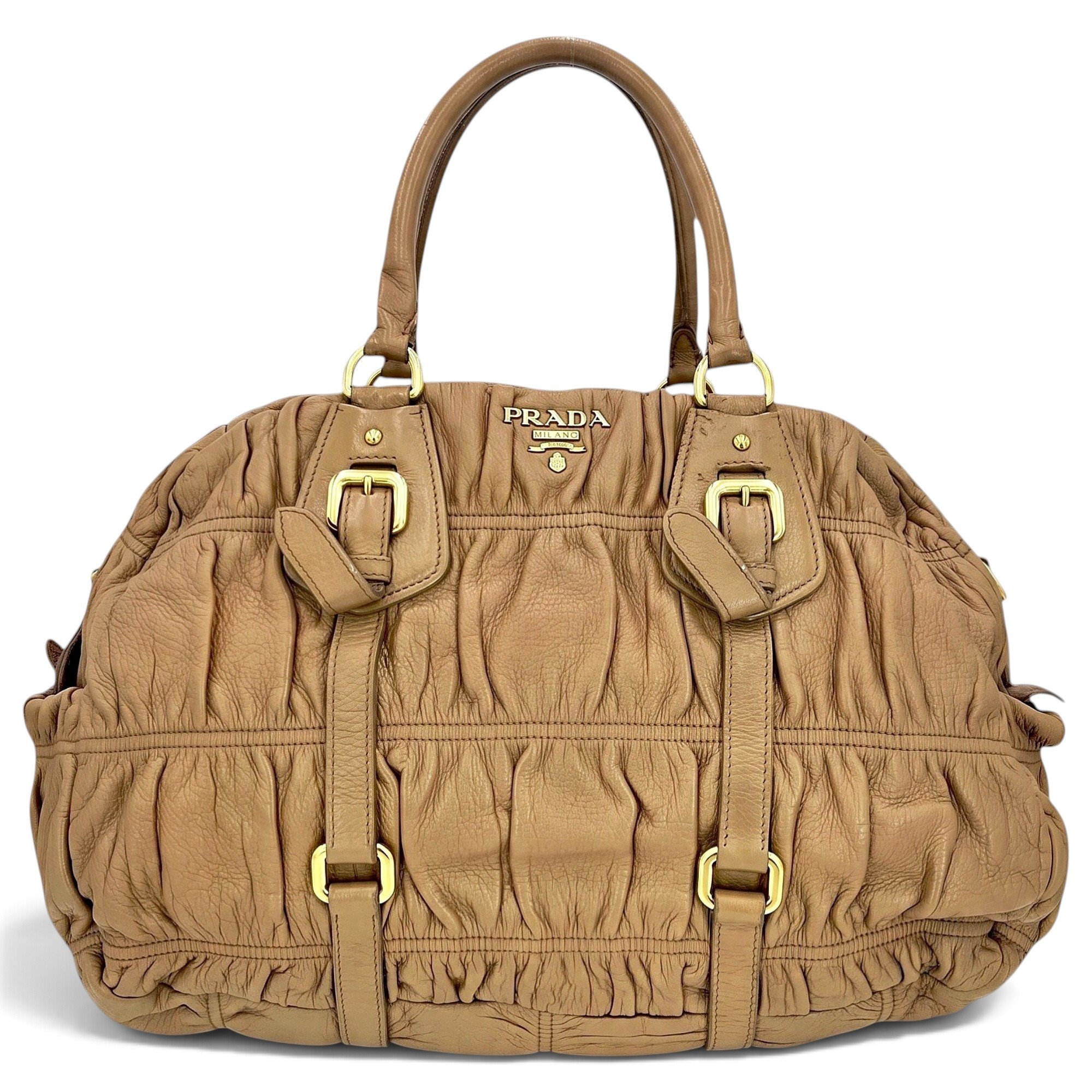 Leather handbag