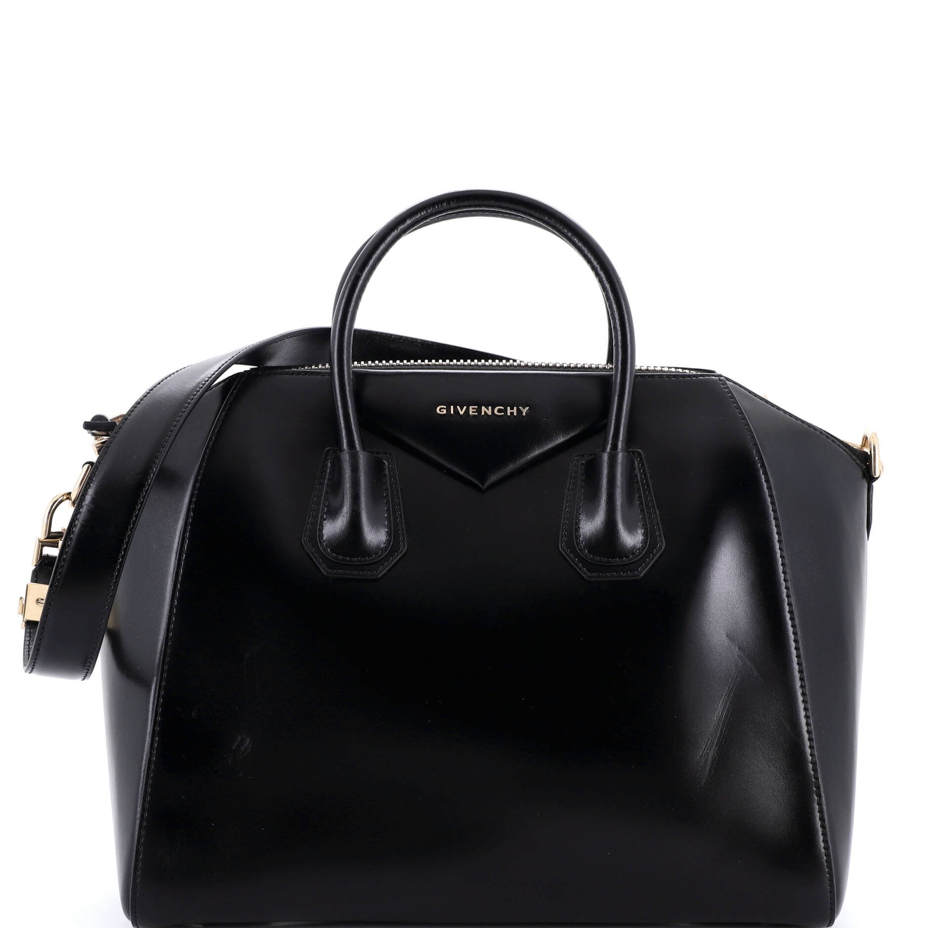 Givenchy Antigona Bag Glazed Leather Medium