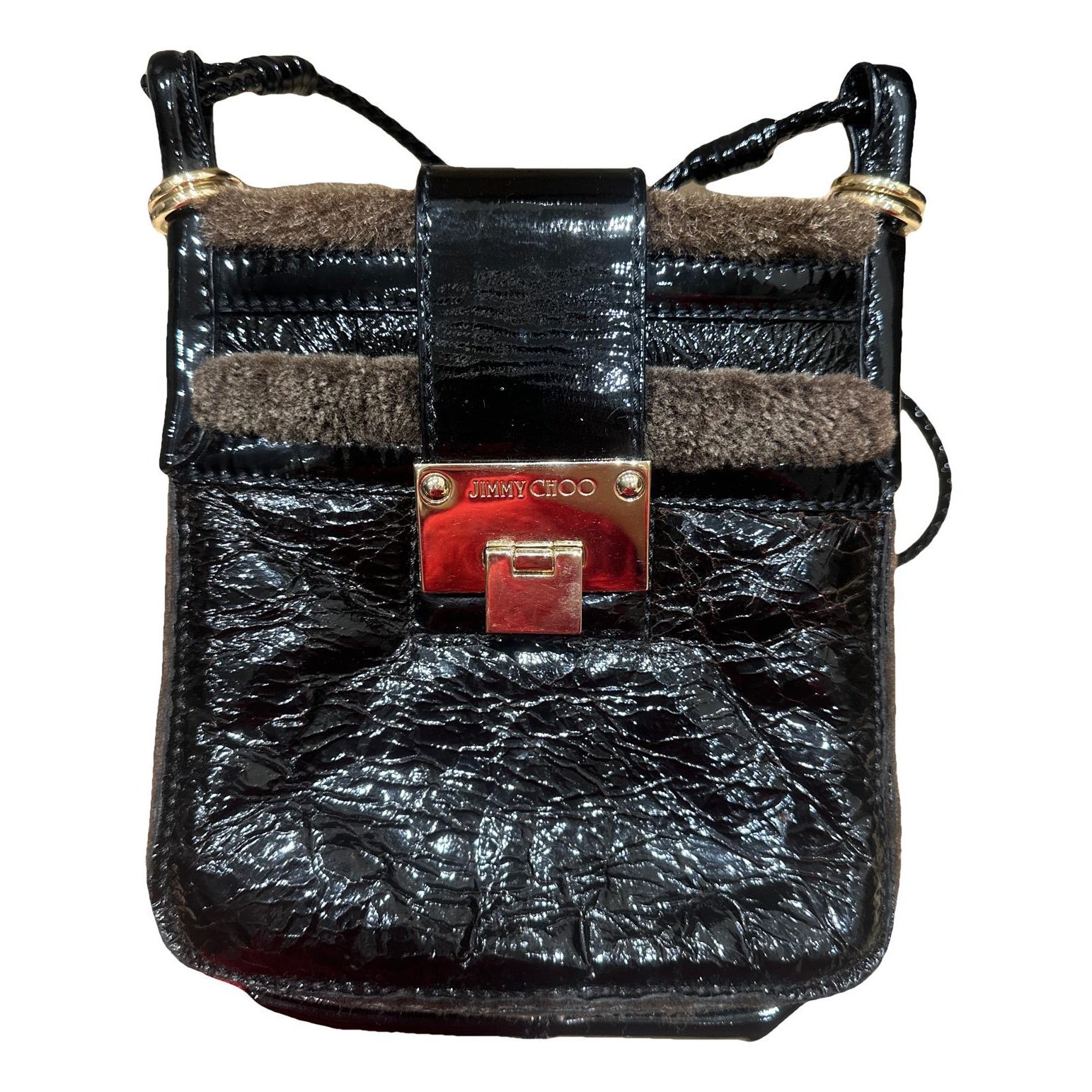Jimmy Choo Patent leather crossbody bag