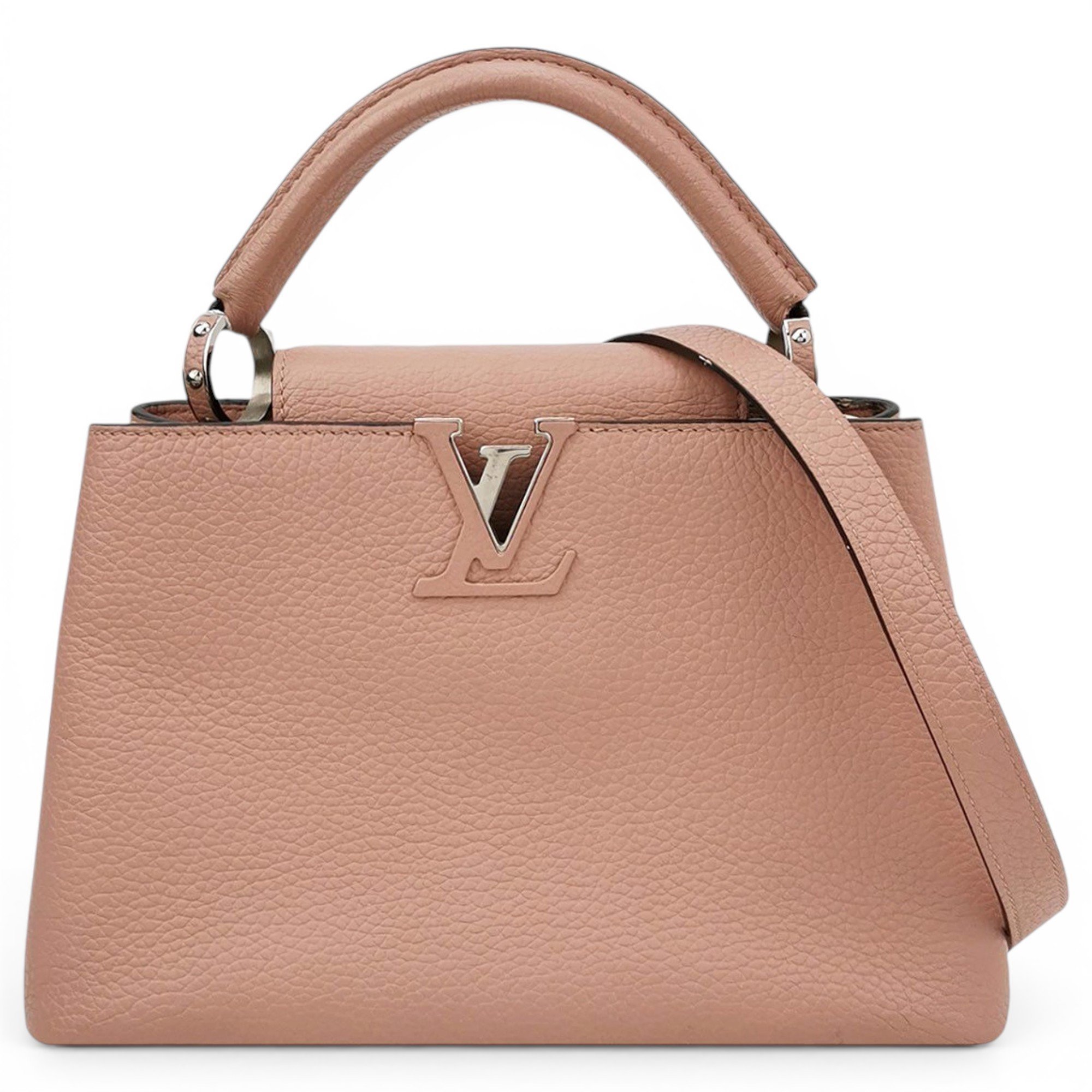 Capucines leather handbag