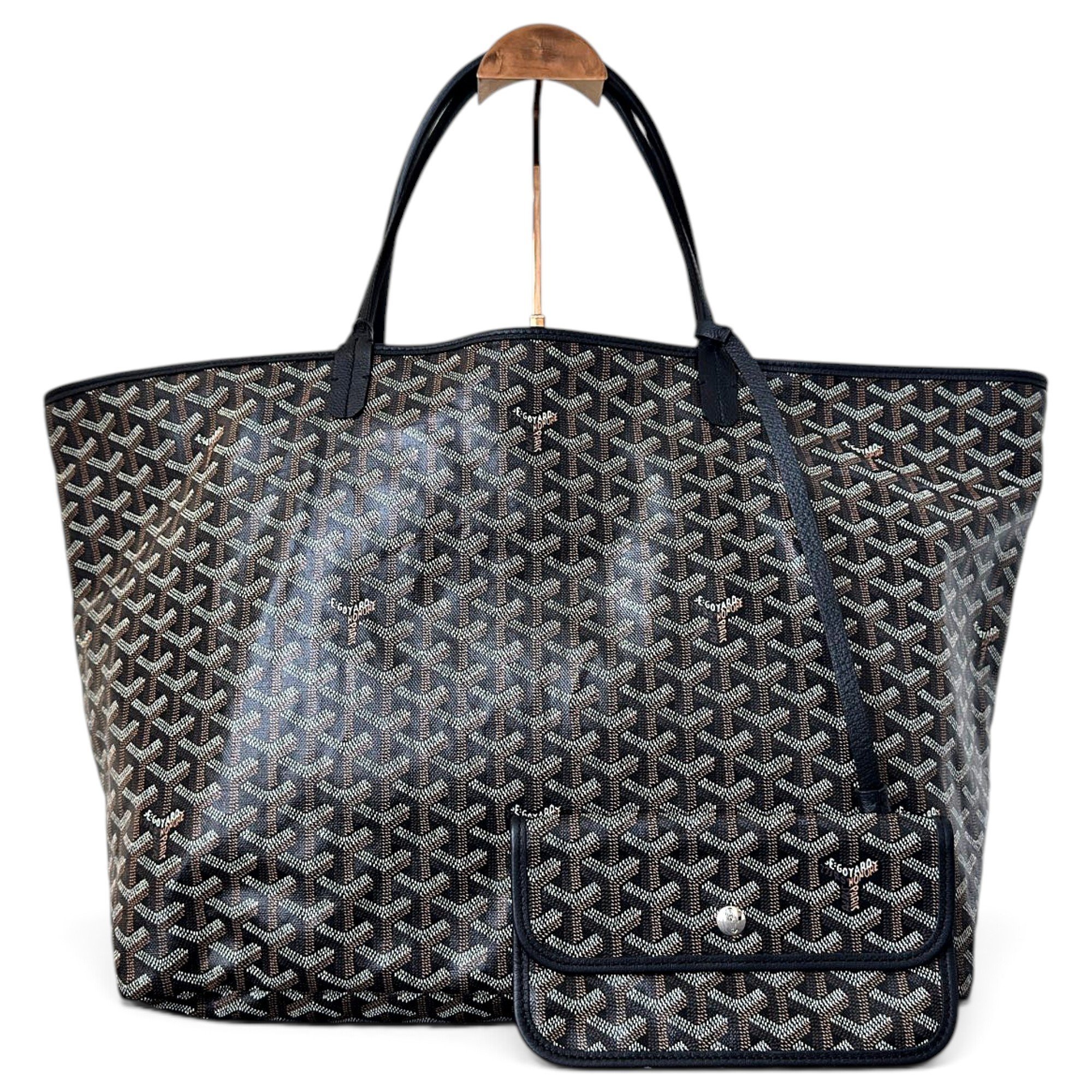 Goyard Saint-Louis cloth tote