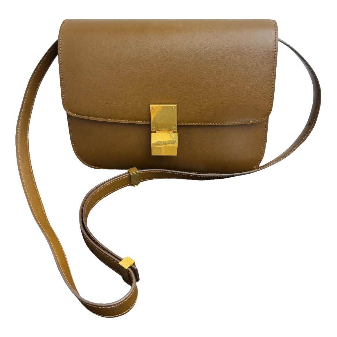 Classic leather crossbody bag