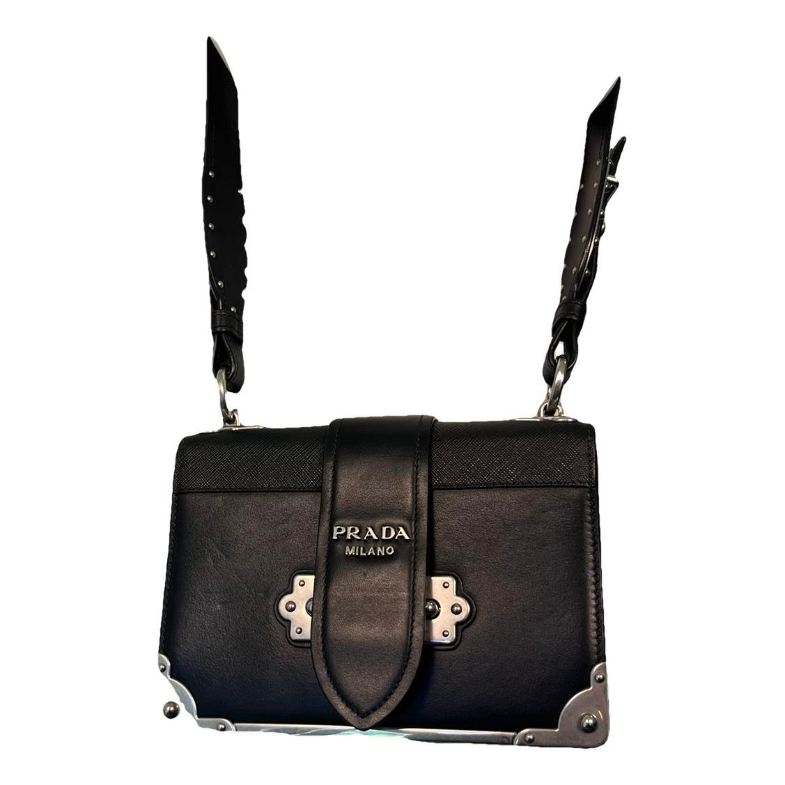Cahier leather crossbody bag