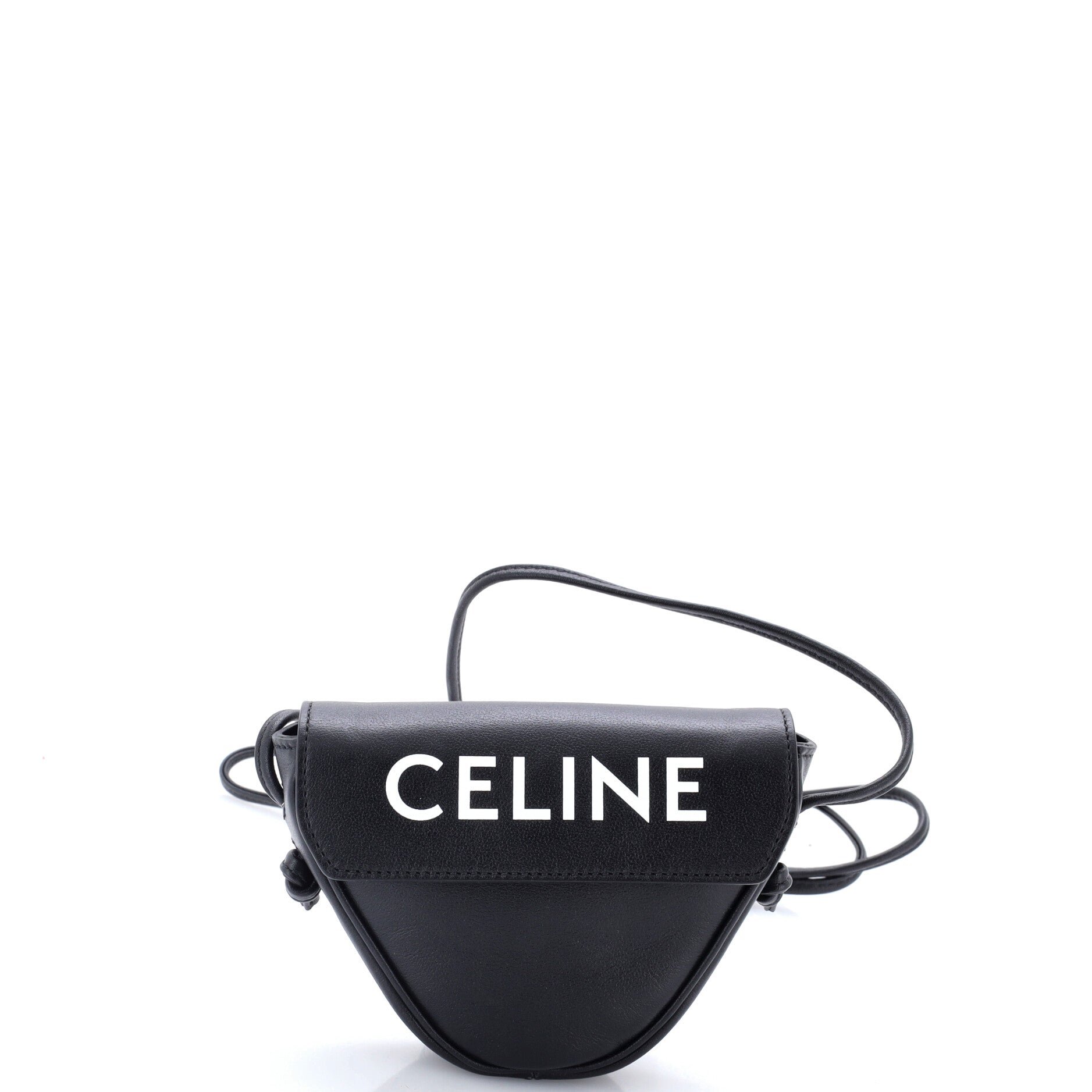 Triangle Bag Leather Mini