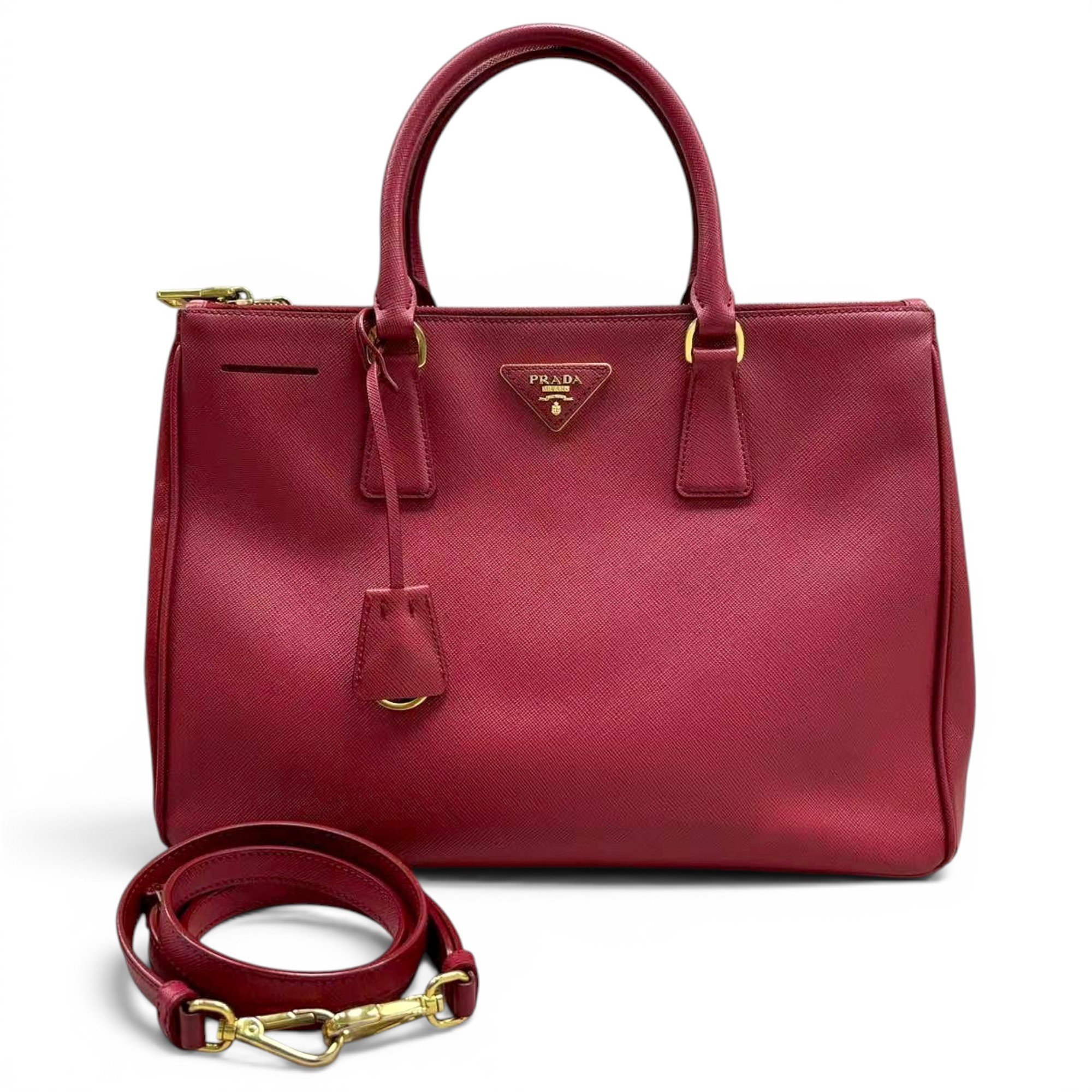 Galleria leather handbag
