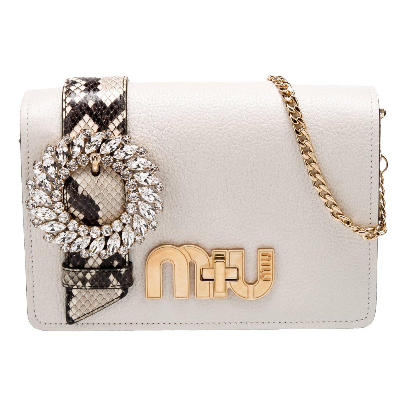 Leather crossbody bag