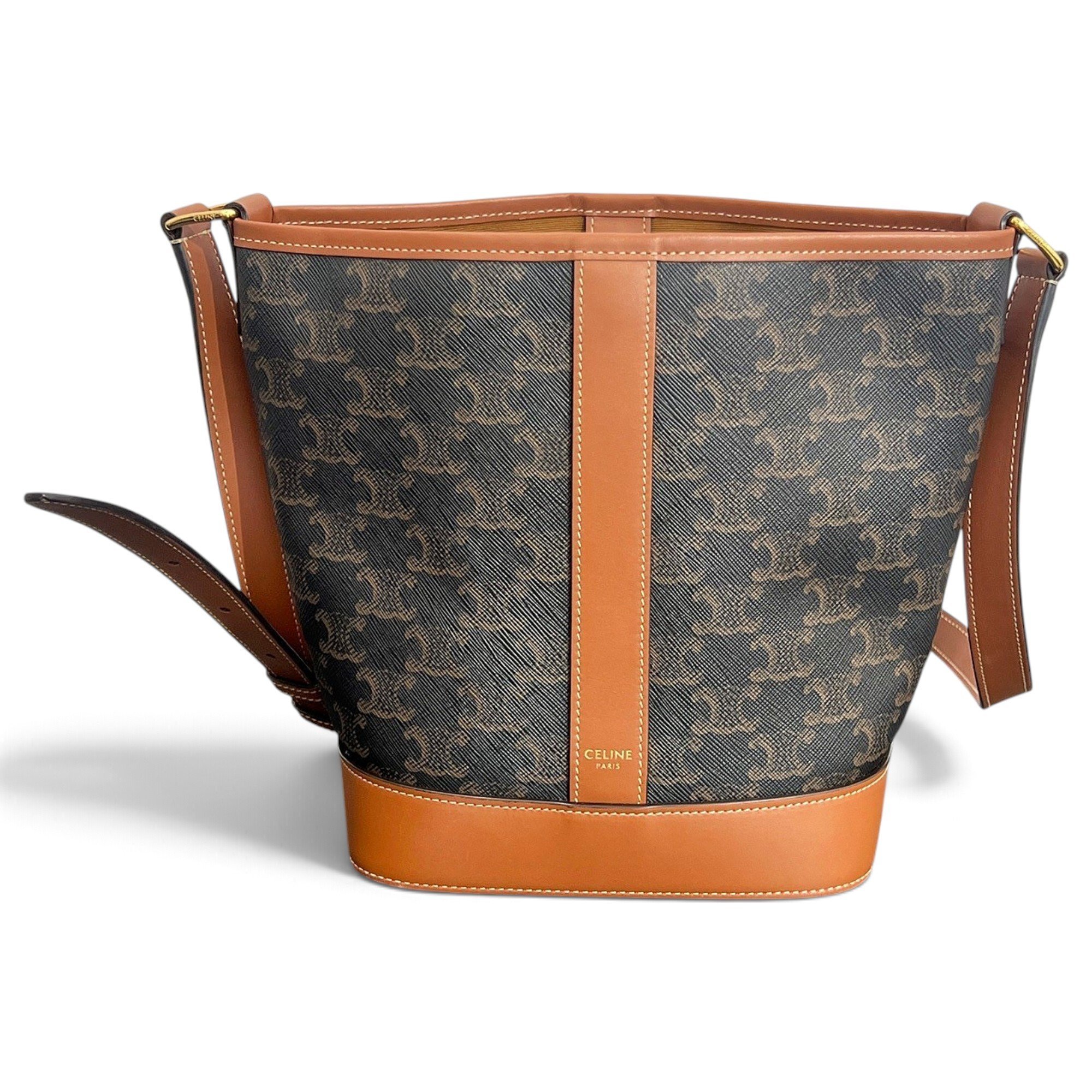 SAC SEAU leather handbag