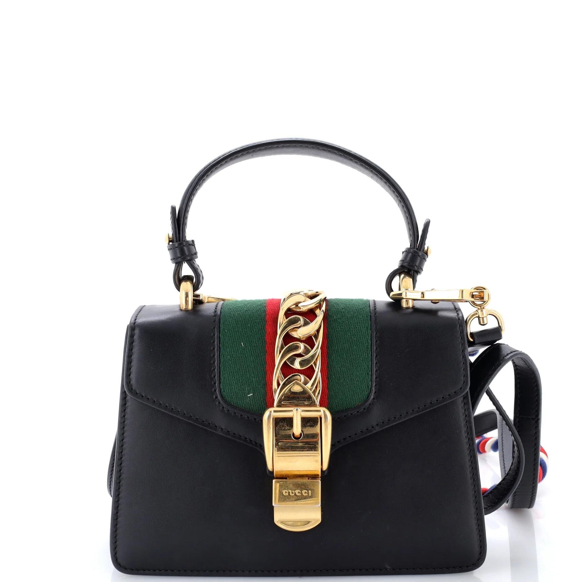 Leather handbag