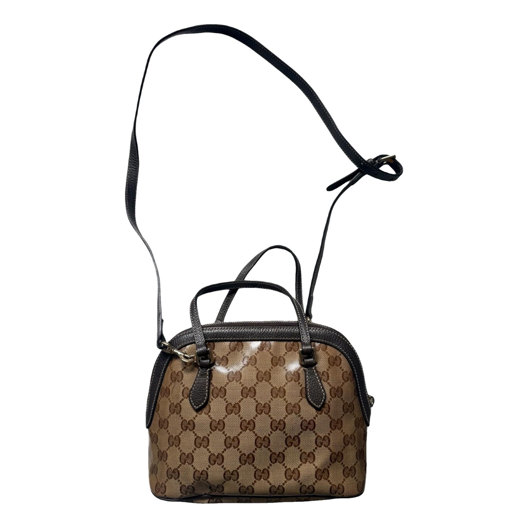 Dôme vinyl crossbody bag