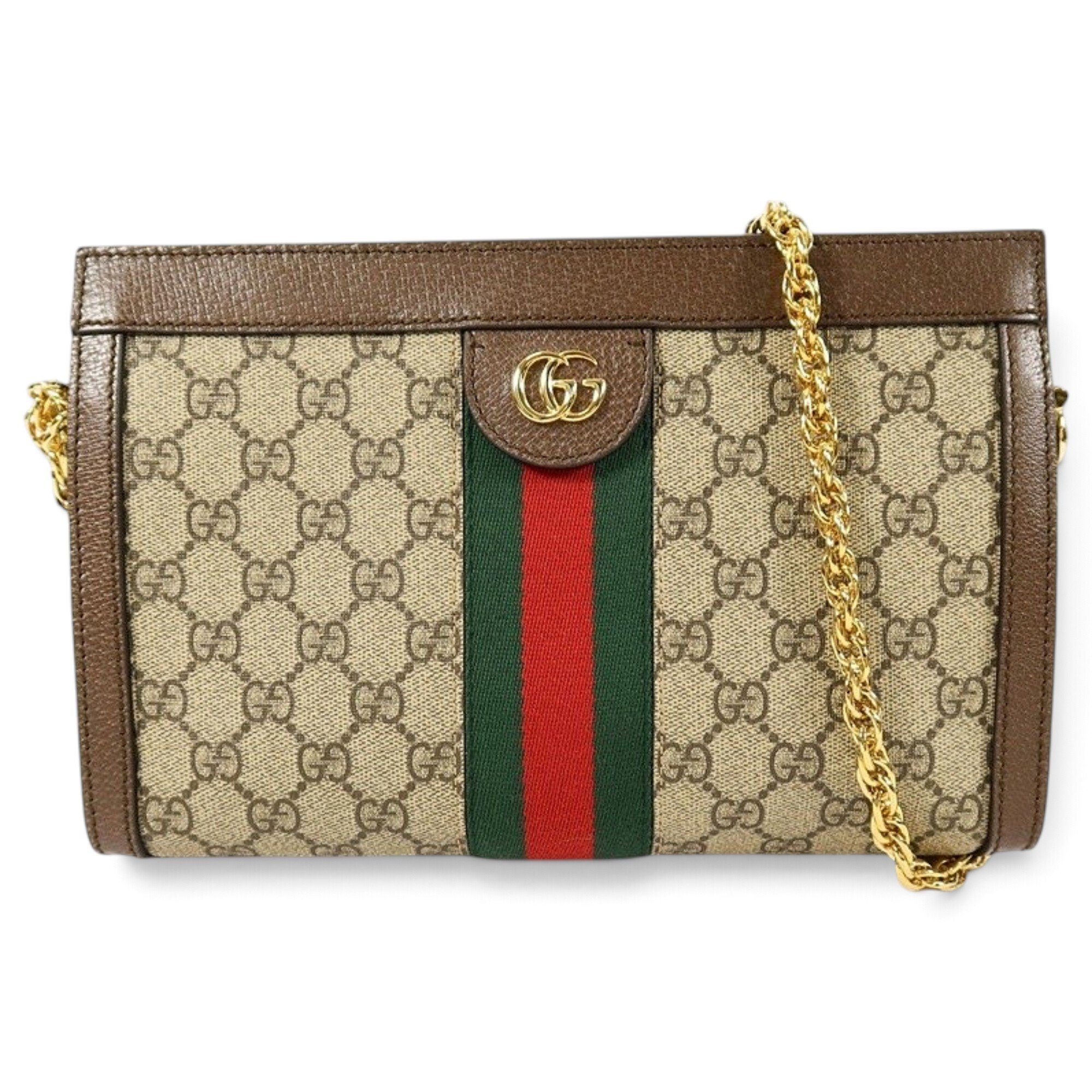 Ophidia leather crossbody bag