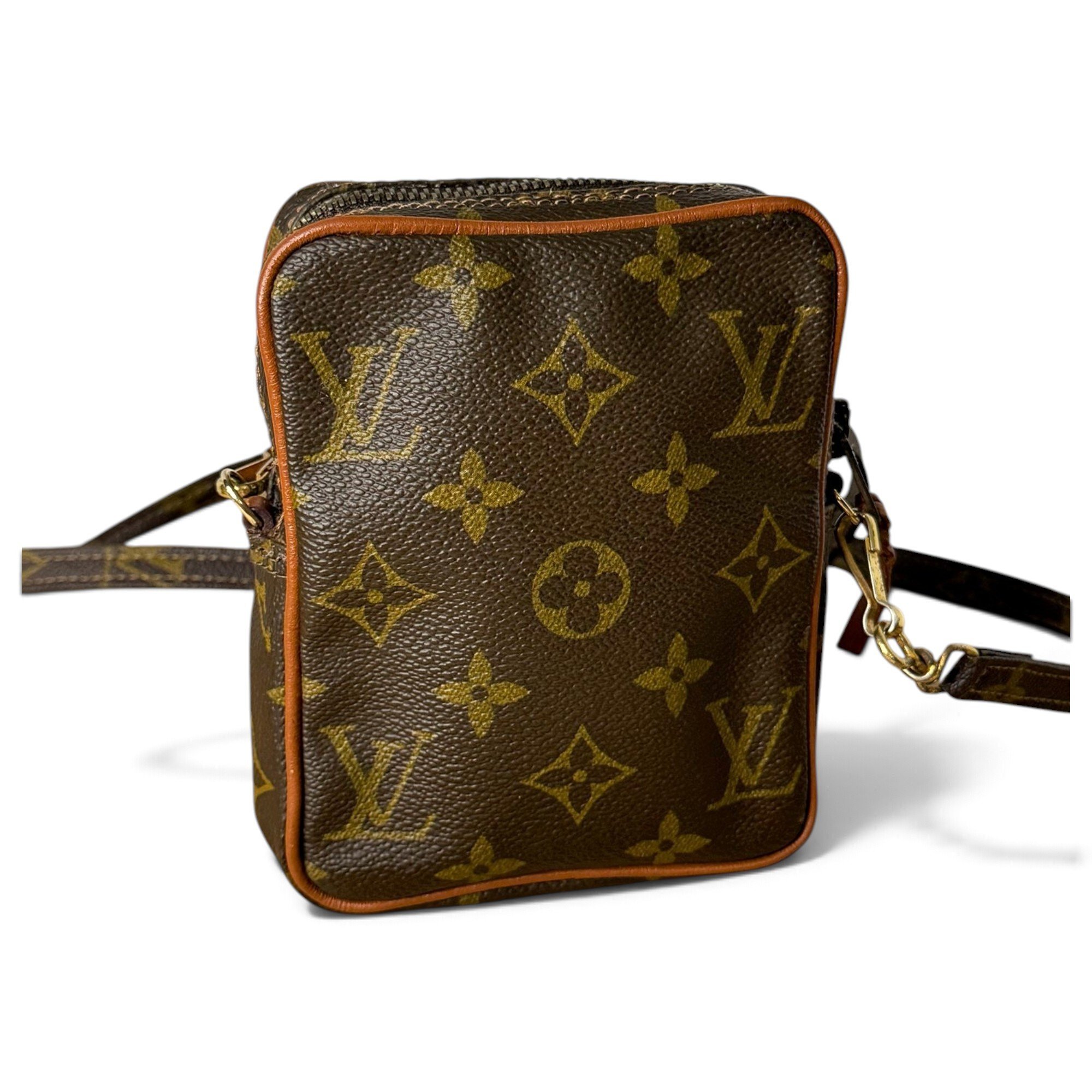 Danube leather crossbody bag