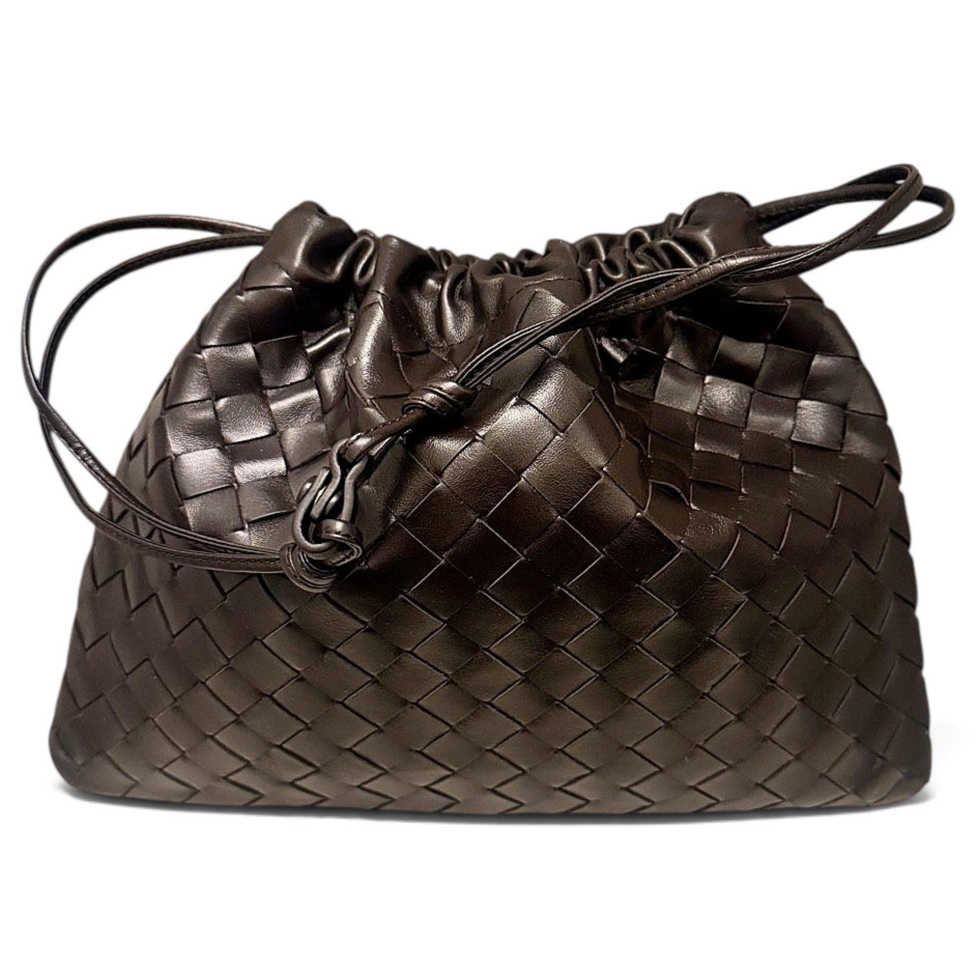 Dustbag leather handbag