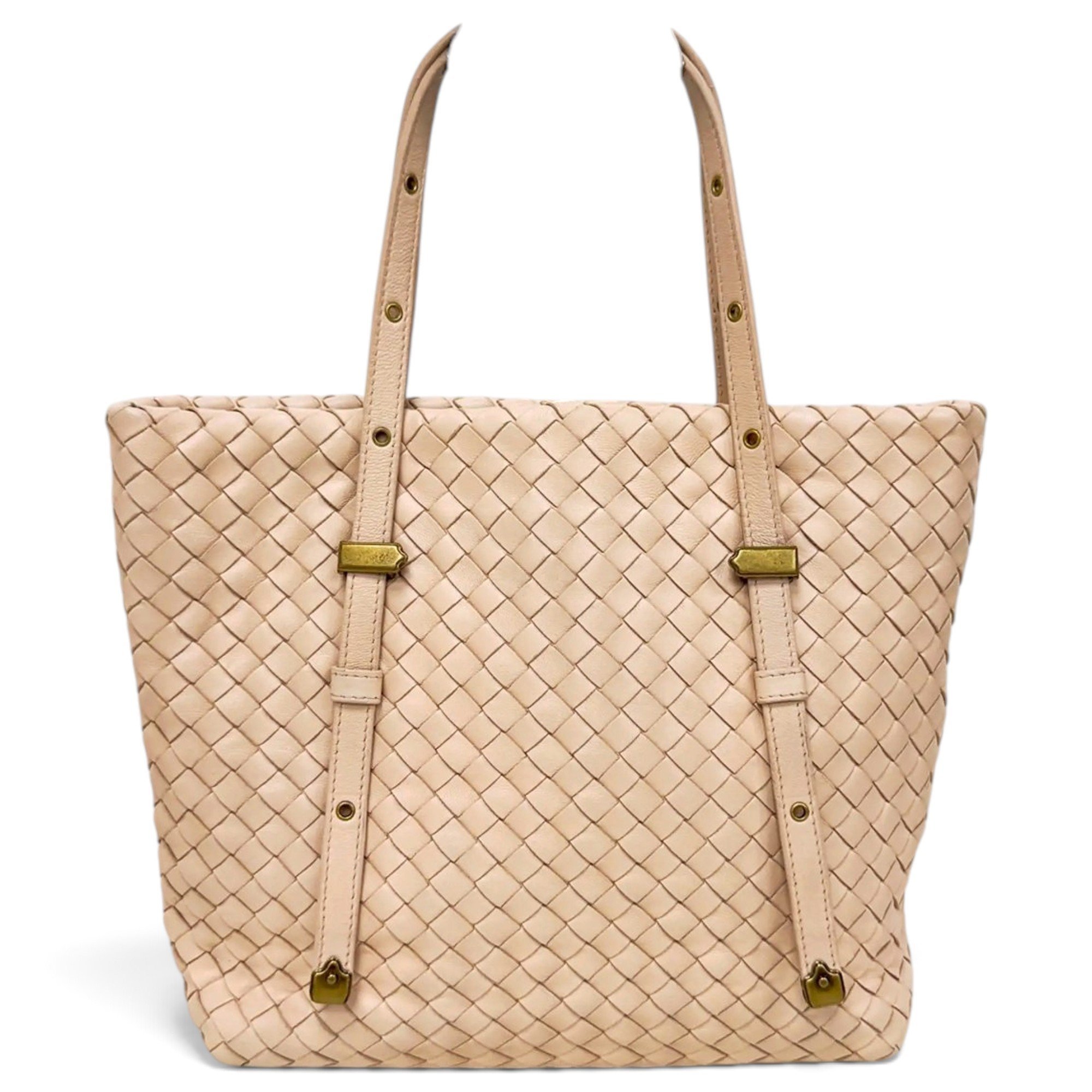 Leather tote