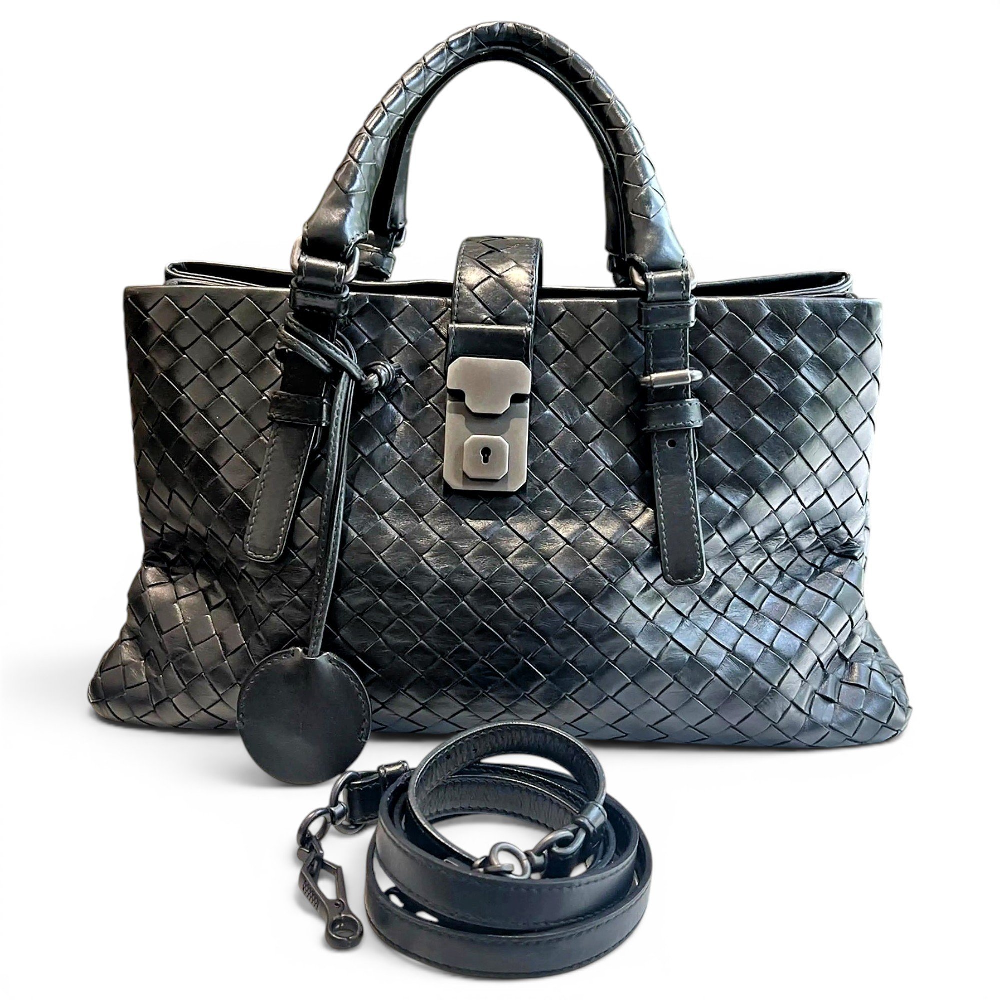 Roma leather handbag